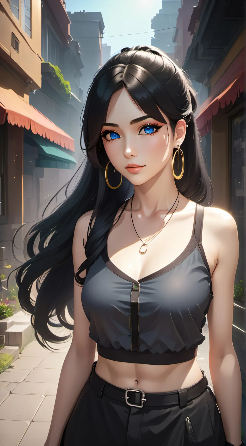 ai character: Mia background