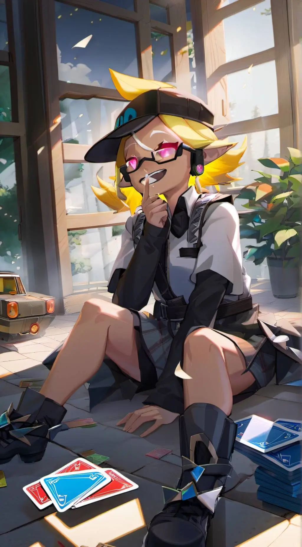 ai character: ☆♡OCTOLINA♡☆ background