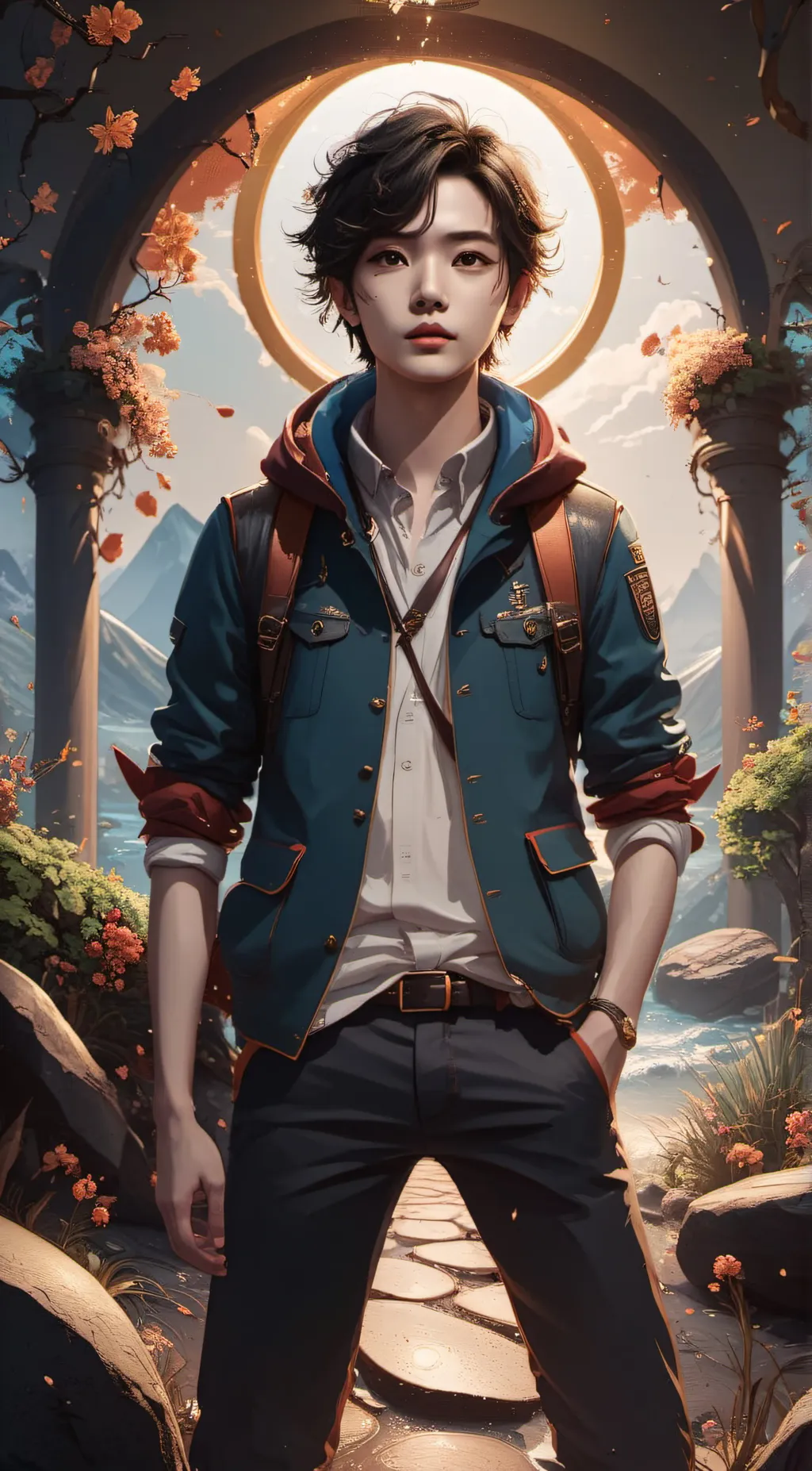 ai character: Jason  background