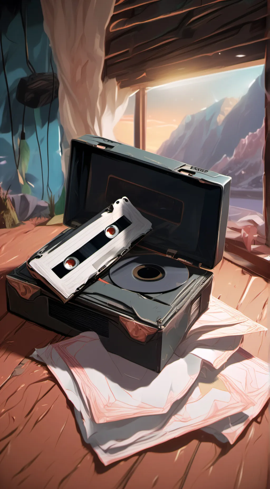 ai character: the hour of joy background