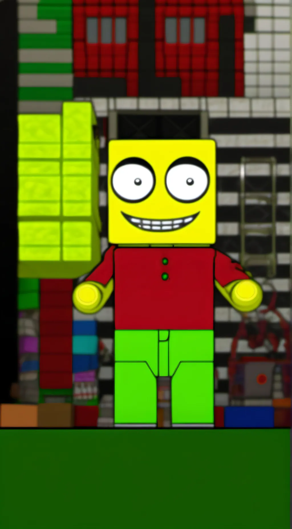 ai character: weird strict dad background