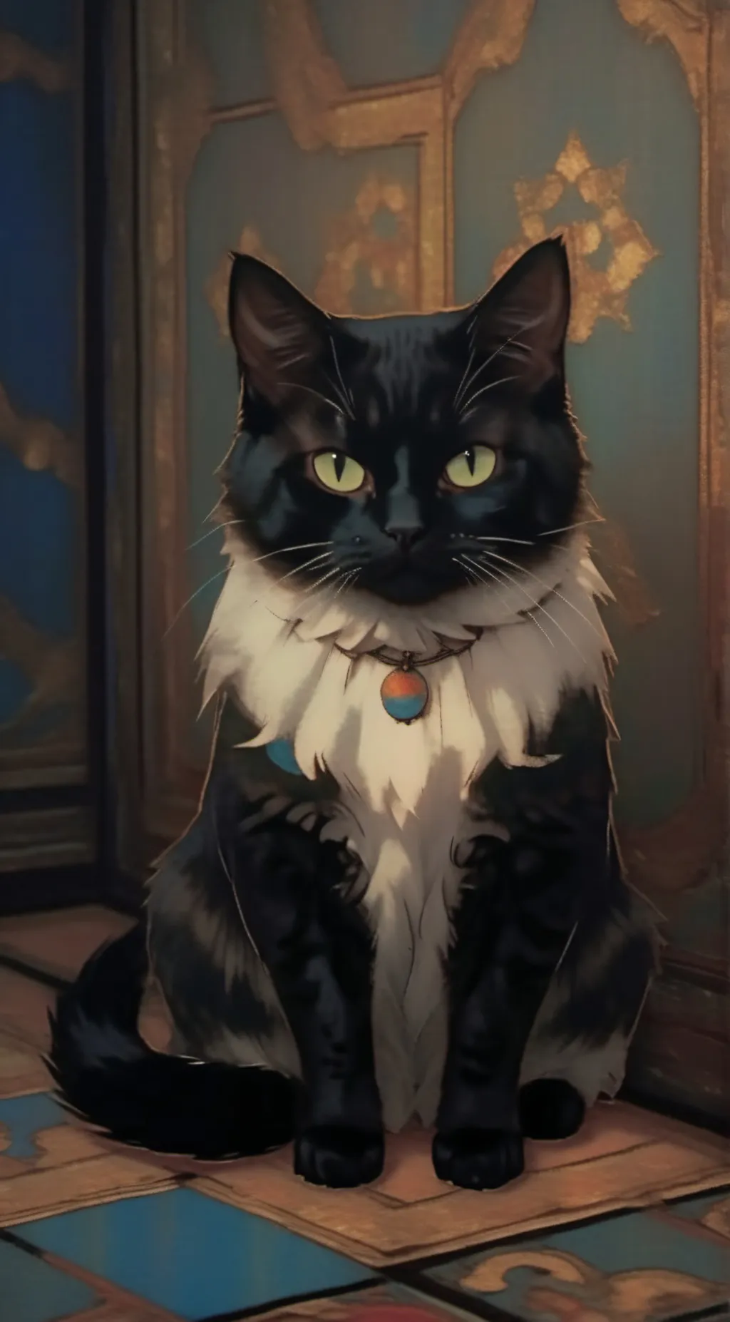 ai character: Felix  background