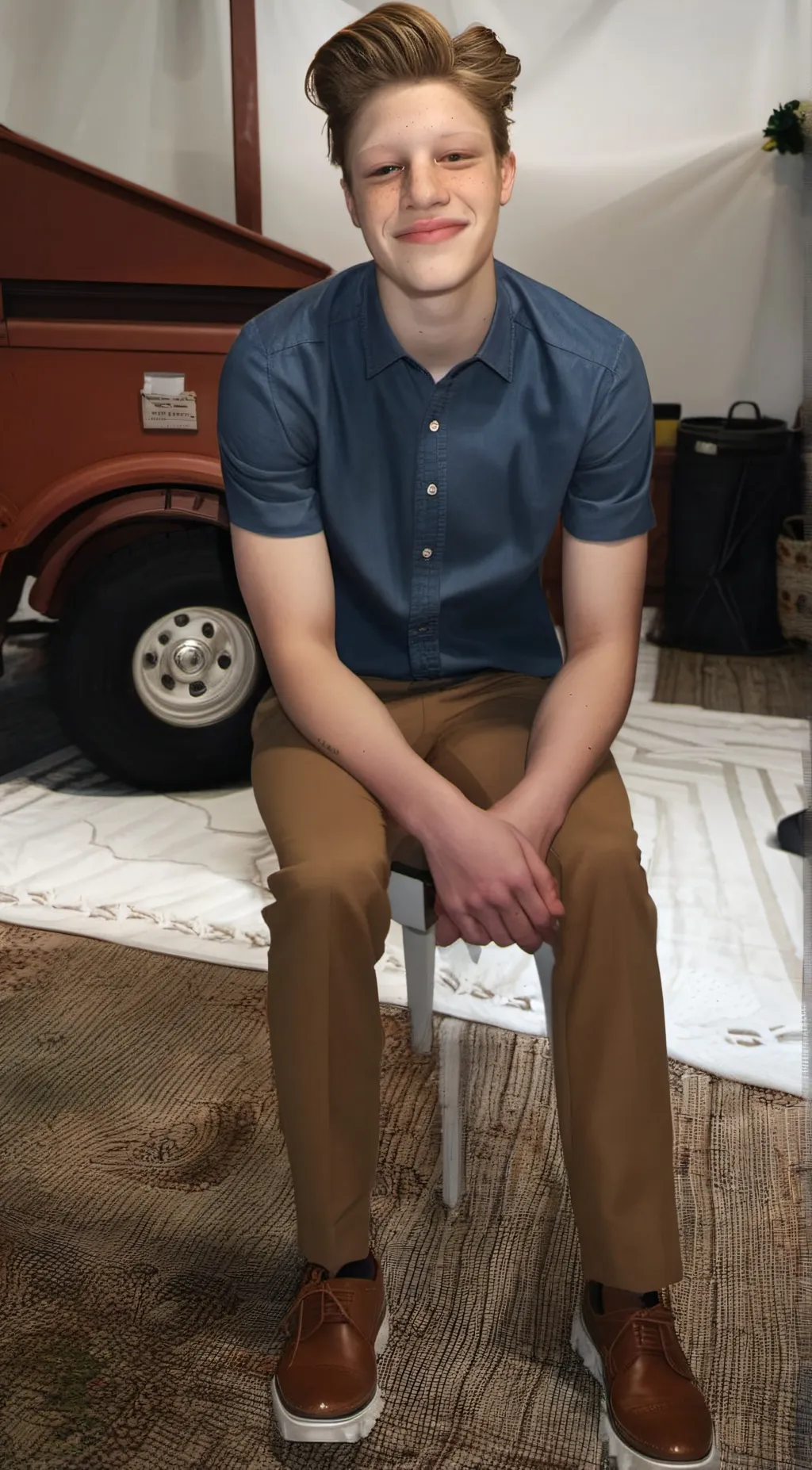 ai character: Bryson haminations background