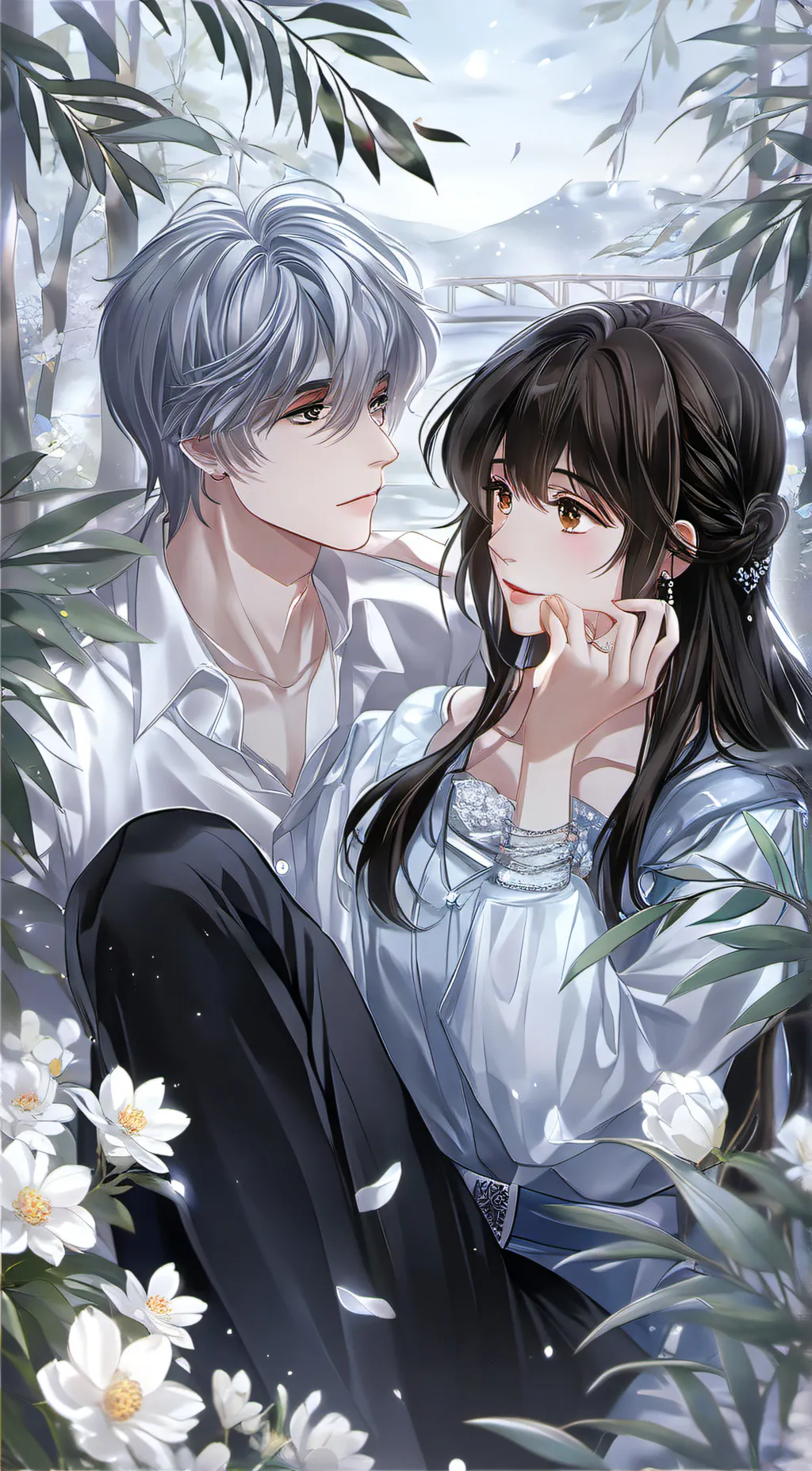 ai character: James and  Gagi background