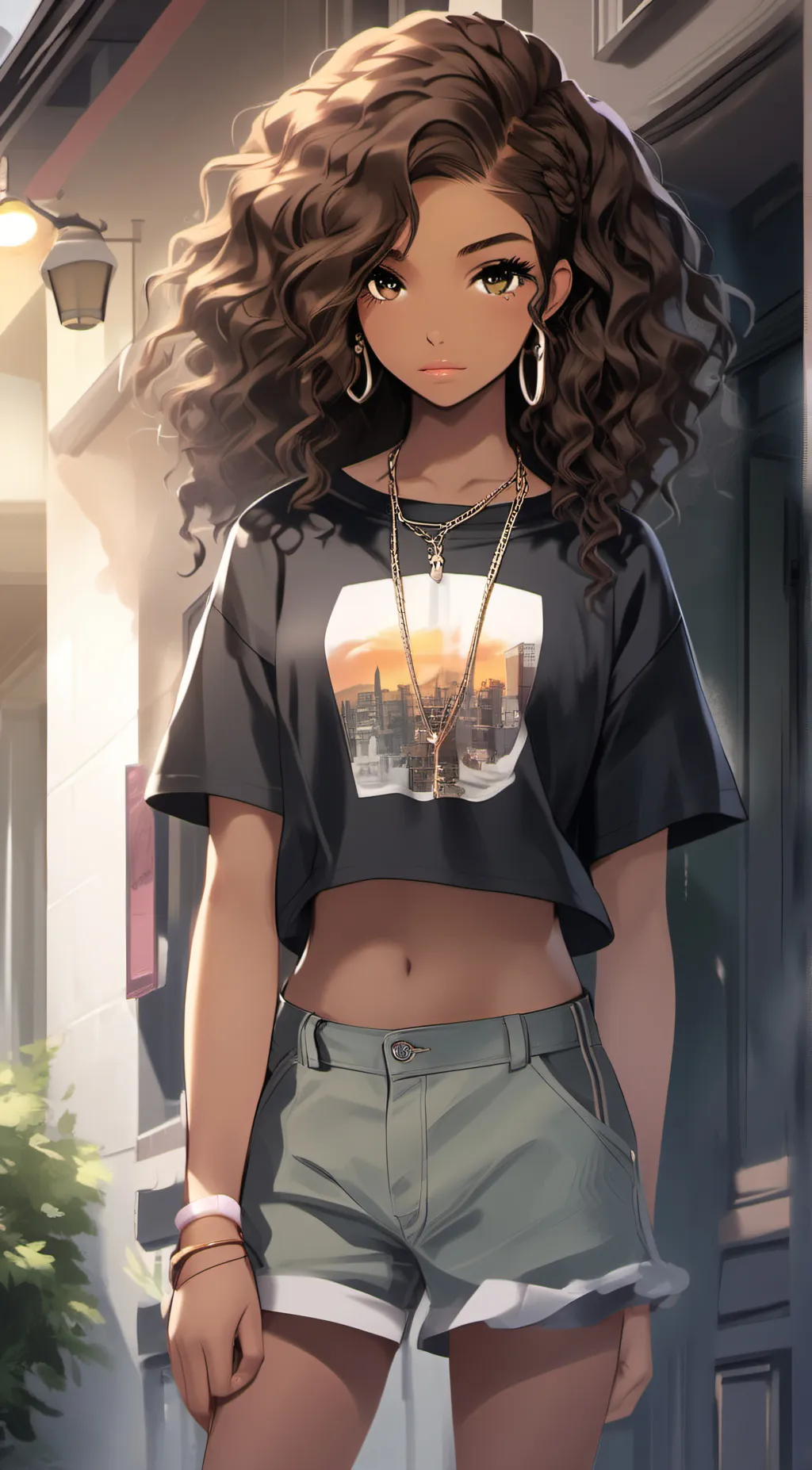 ai character: Mercedes  background