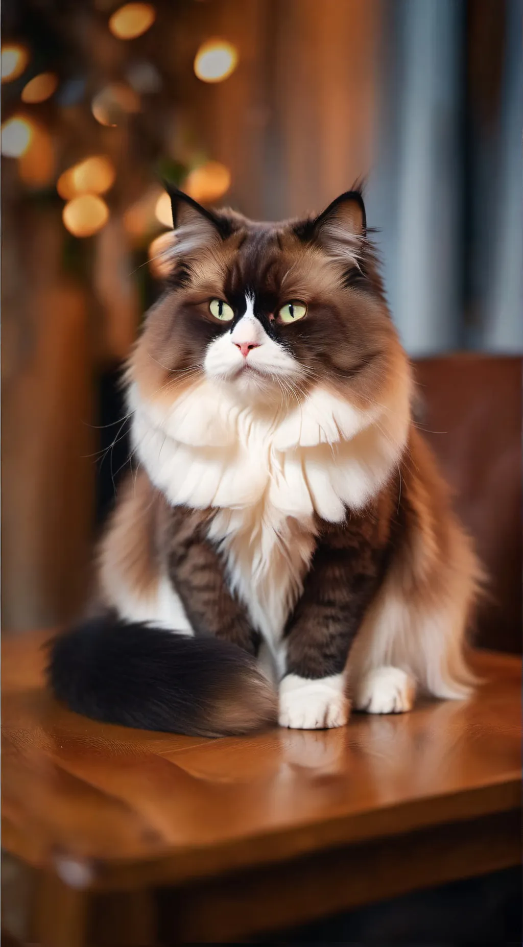 ai character: Leo background