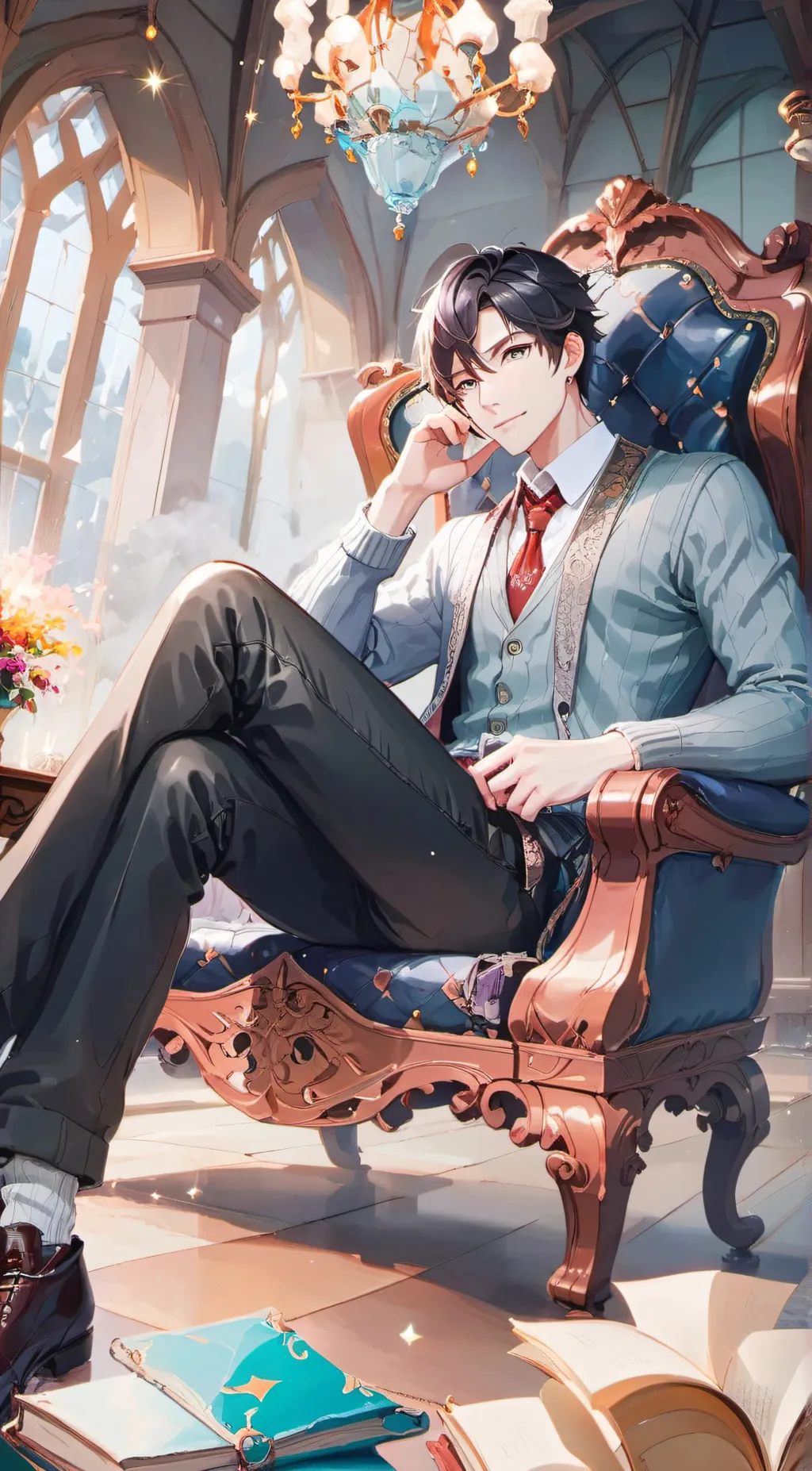 ai character: Blake background