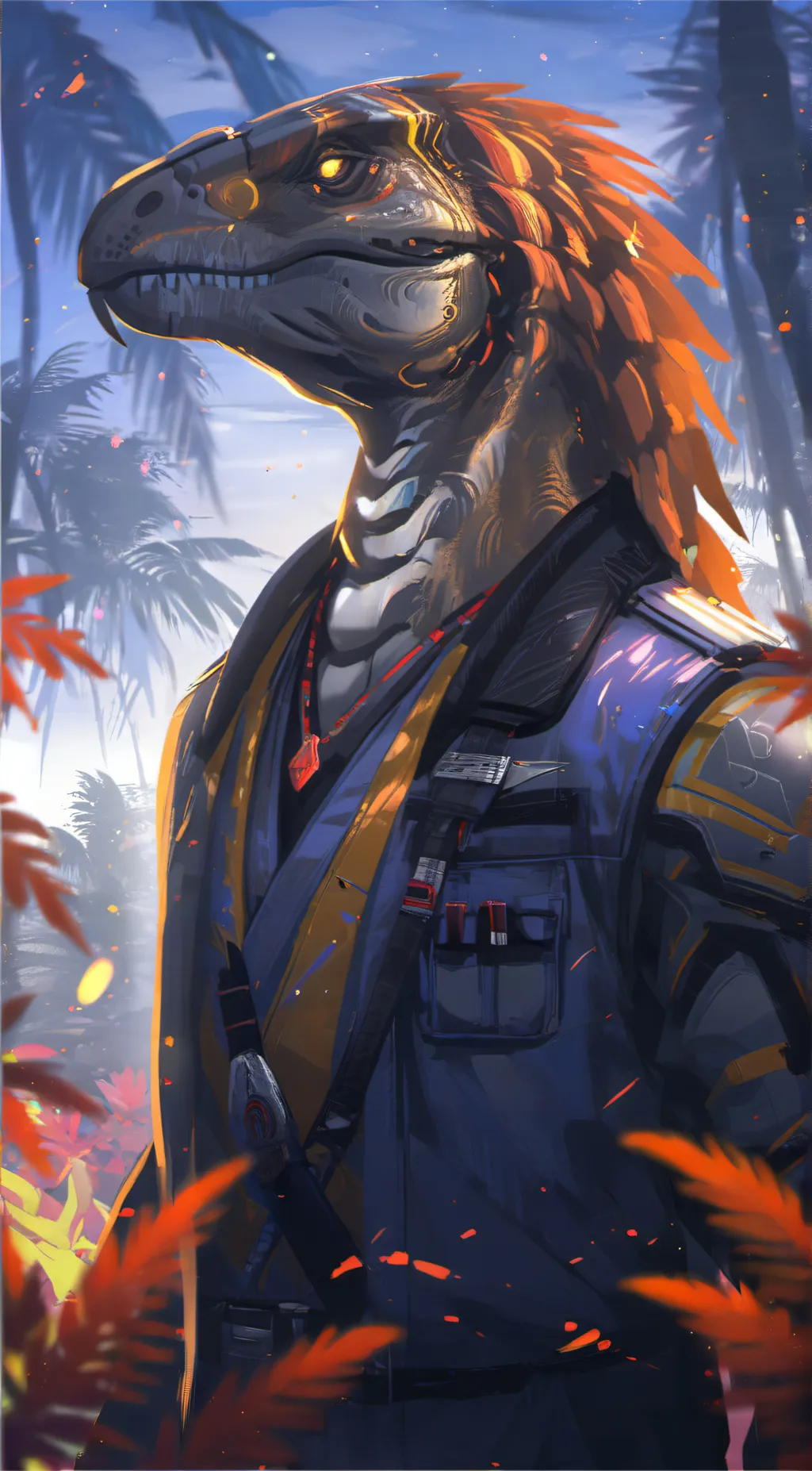 ai character: Isola background