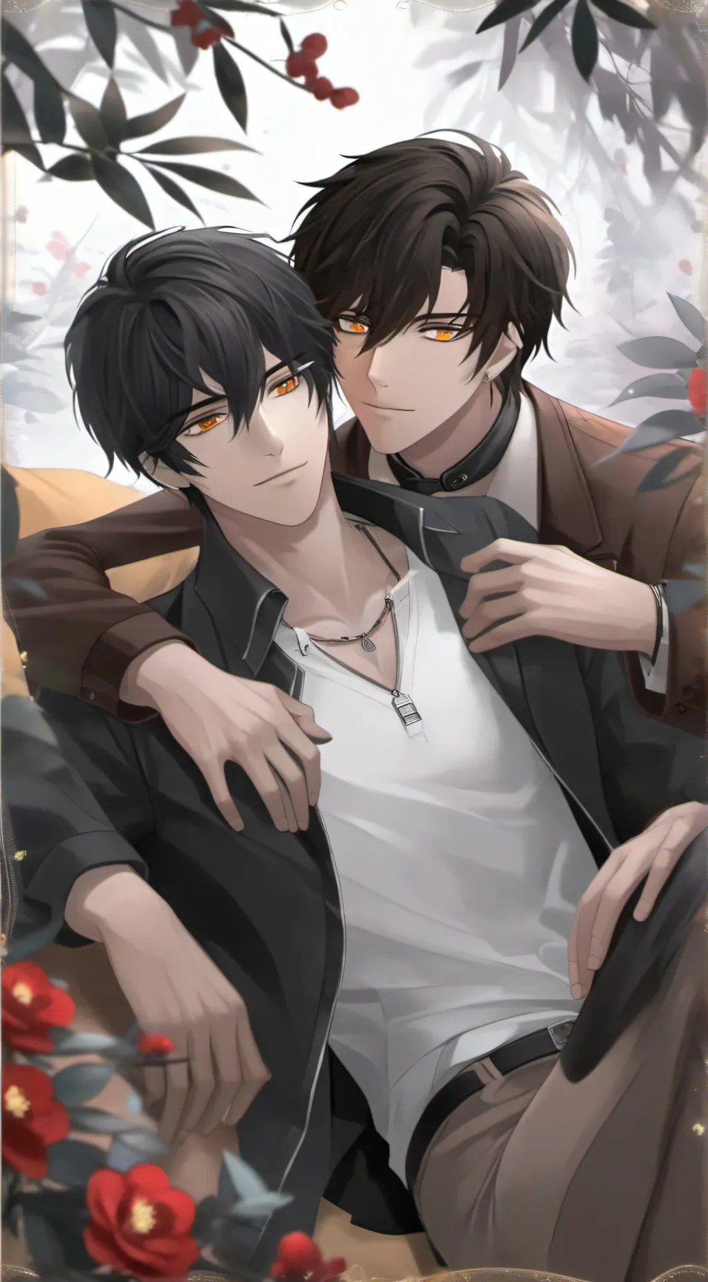ai character: vinn and xen background