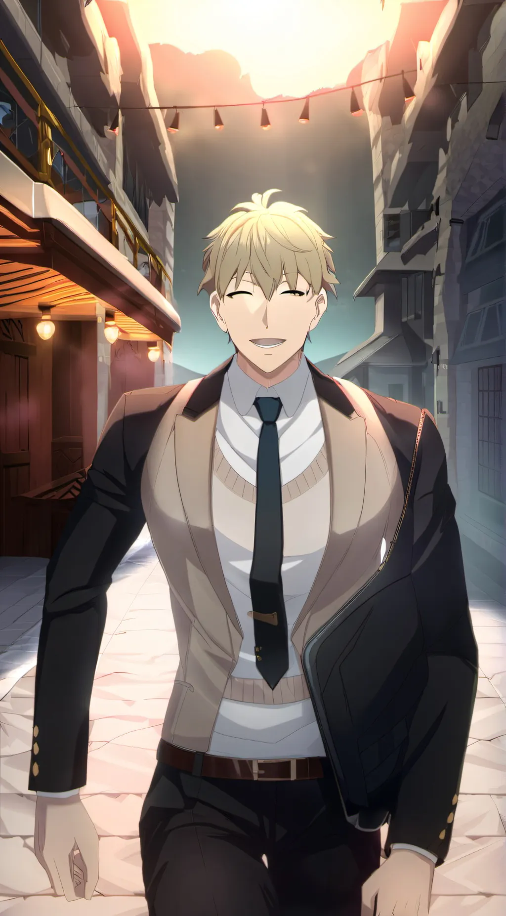 ai character: Alex background