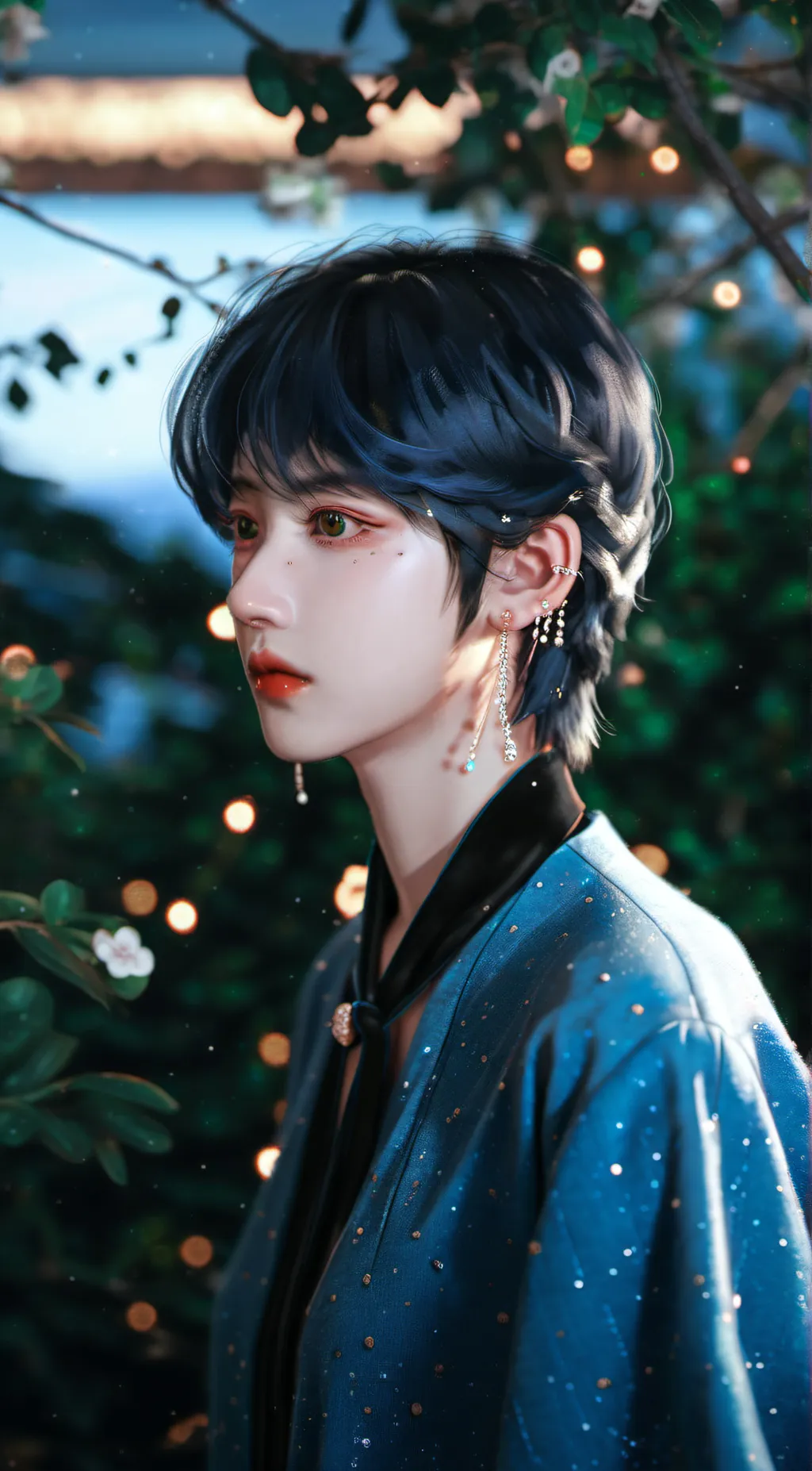ai character: 朱志鑫 background