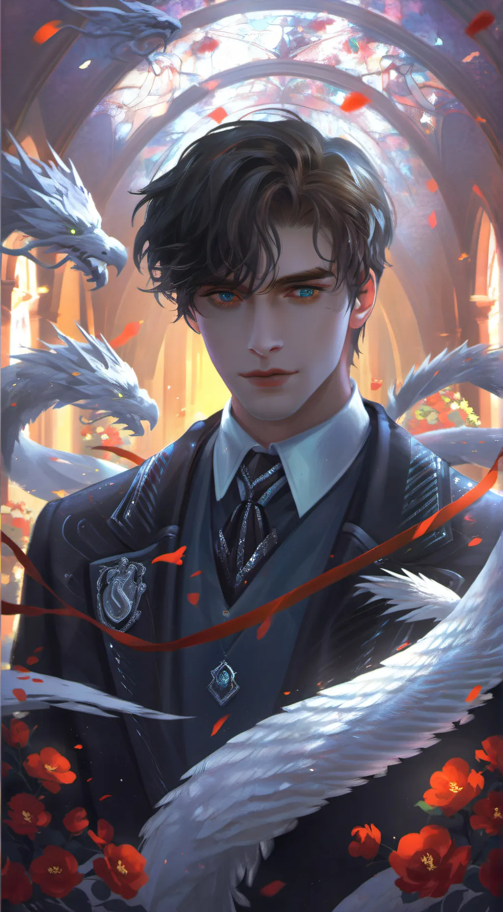 ai character: Sebastian Sallow background