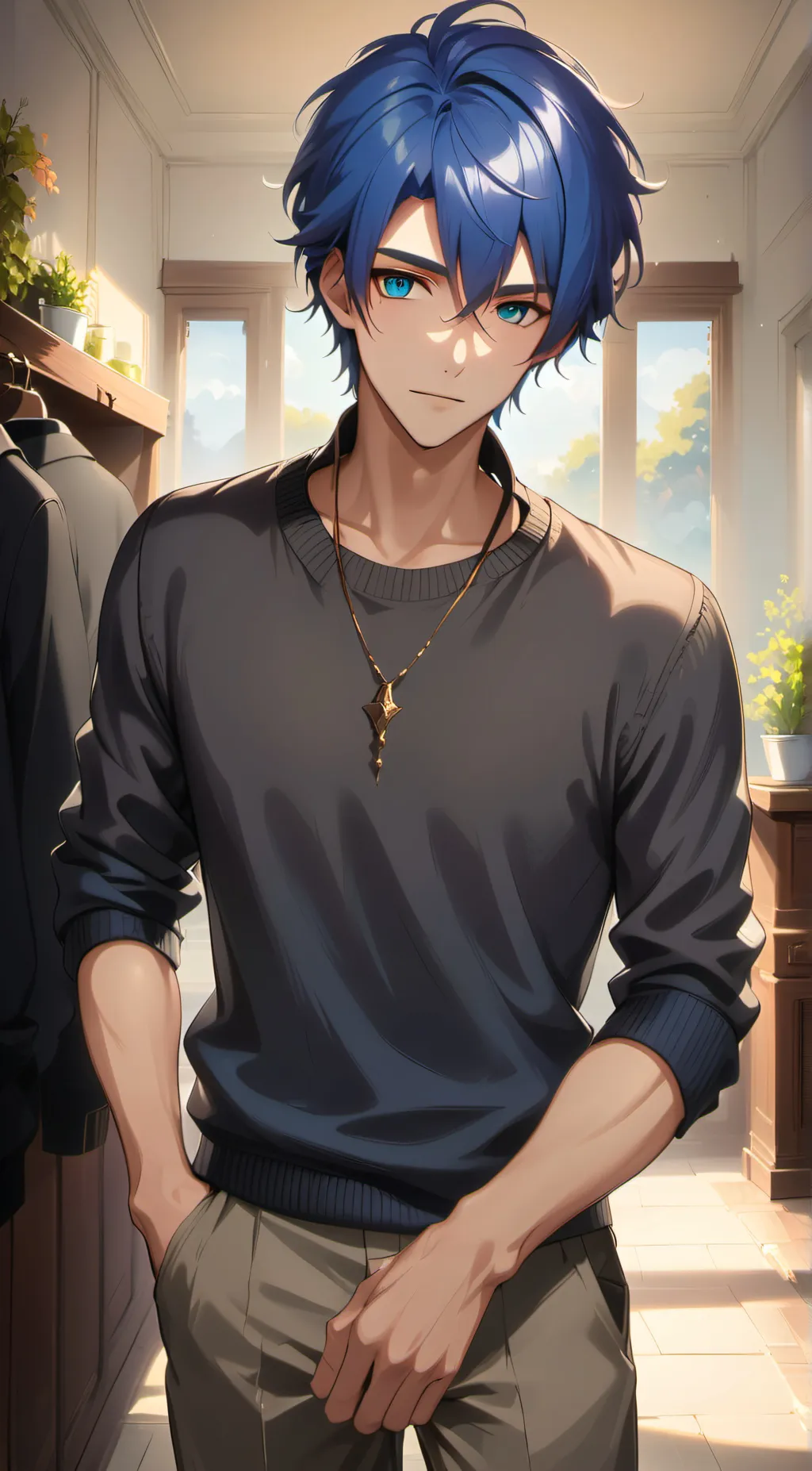 ai character: branch  background