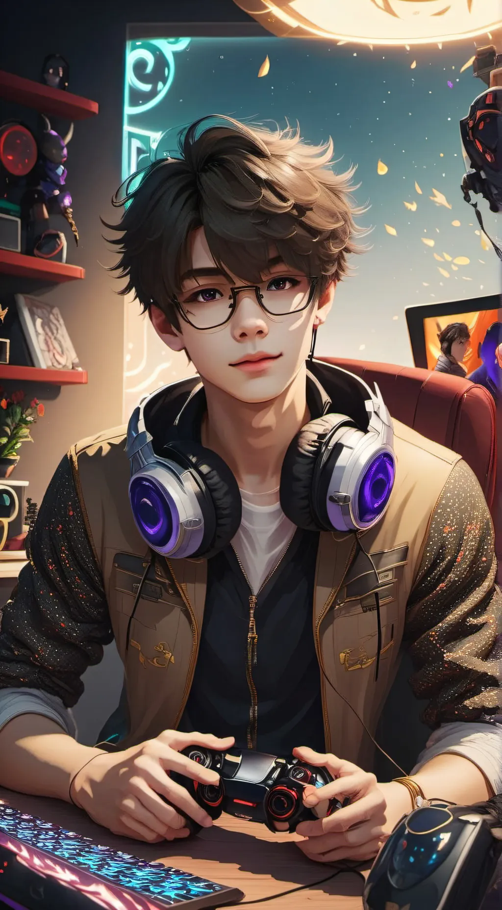 ai character: Isaiah  background