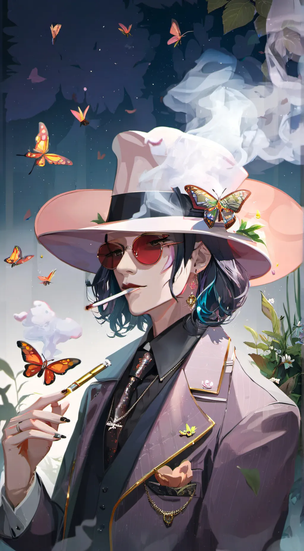 ai character: Valentino Halilo background