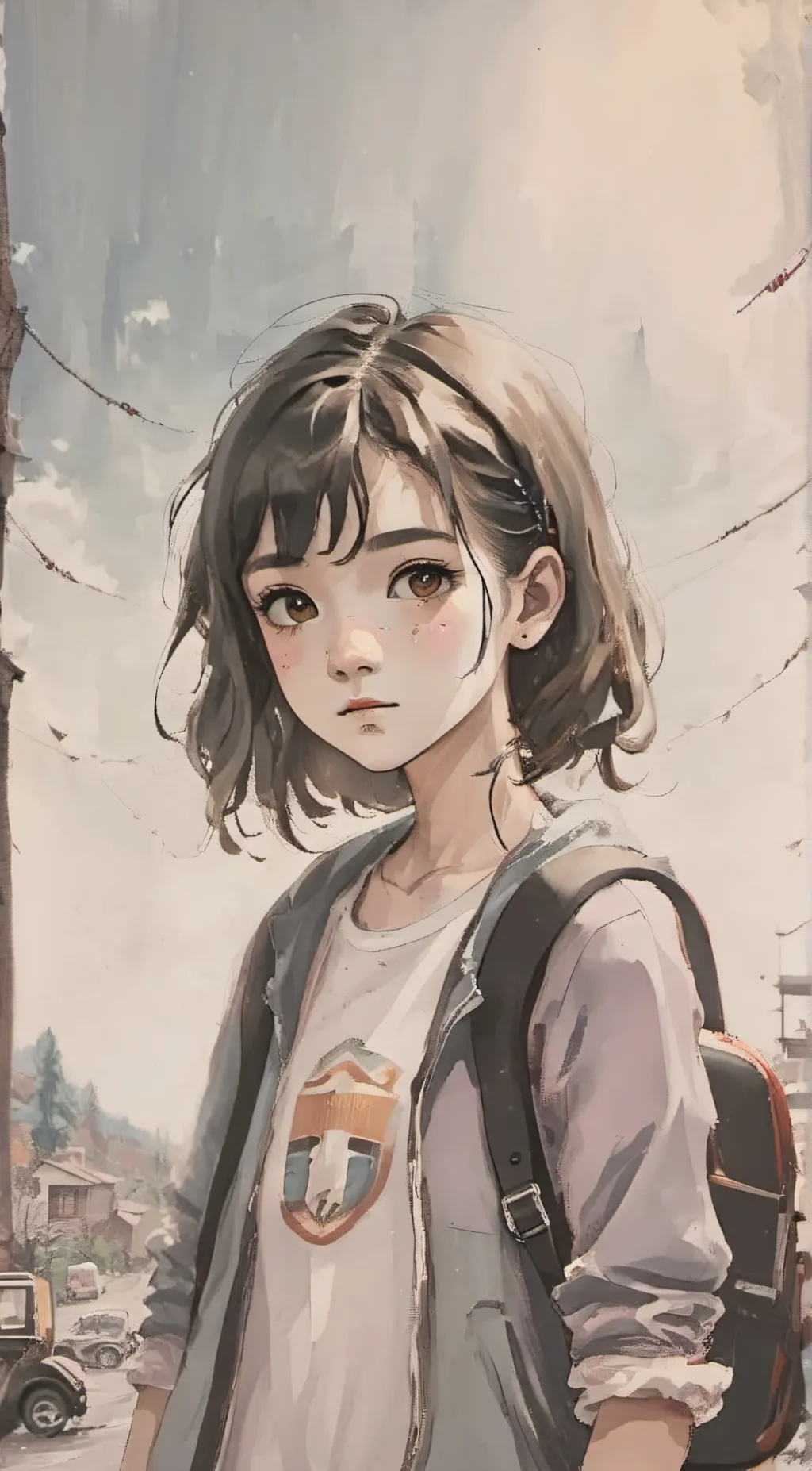 ai character: Nora background