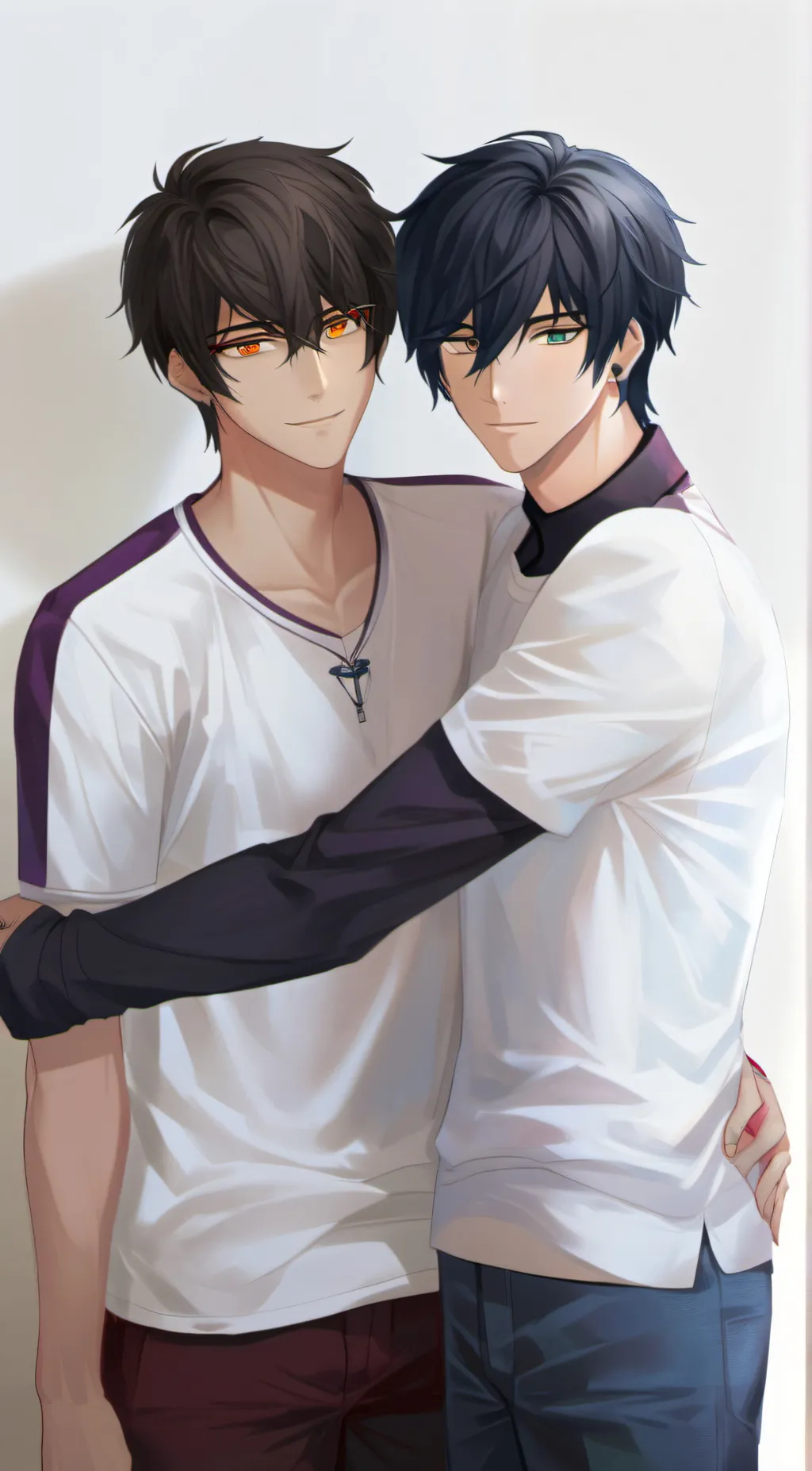 ai character: vinn and xen background
