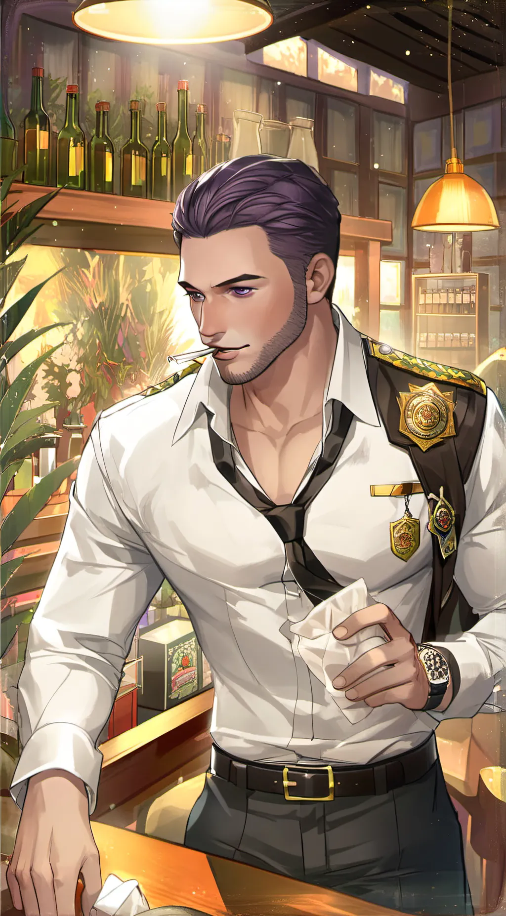 ai character: maximus background
