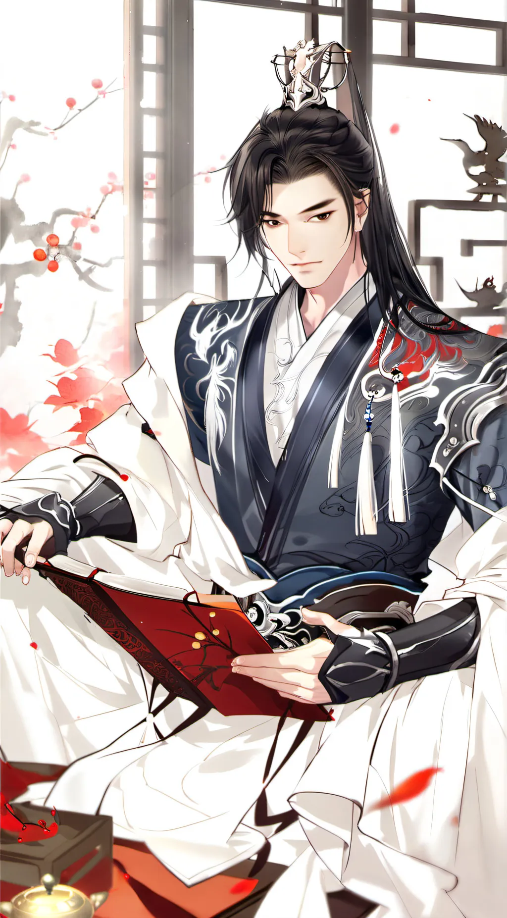 ai character: Xi Cheng. background