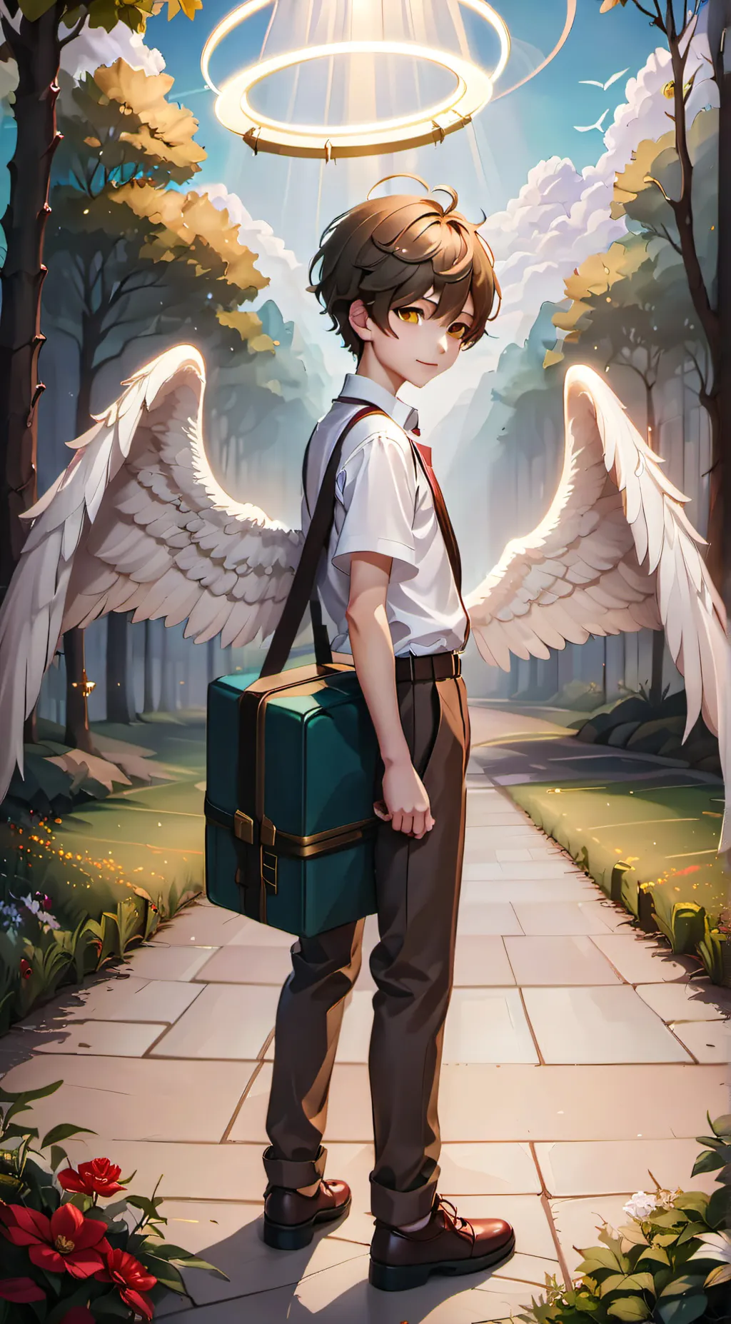 ai character: Finn  background
