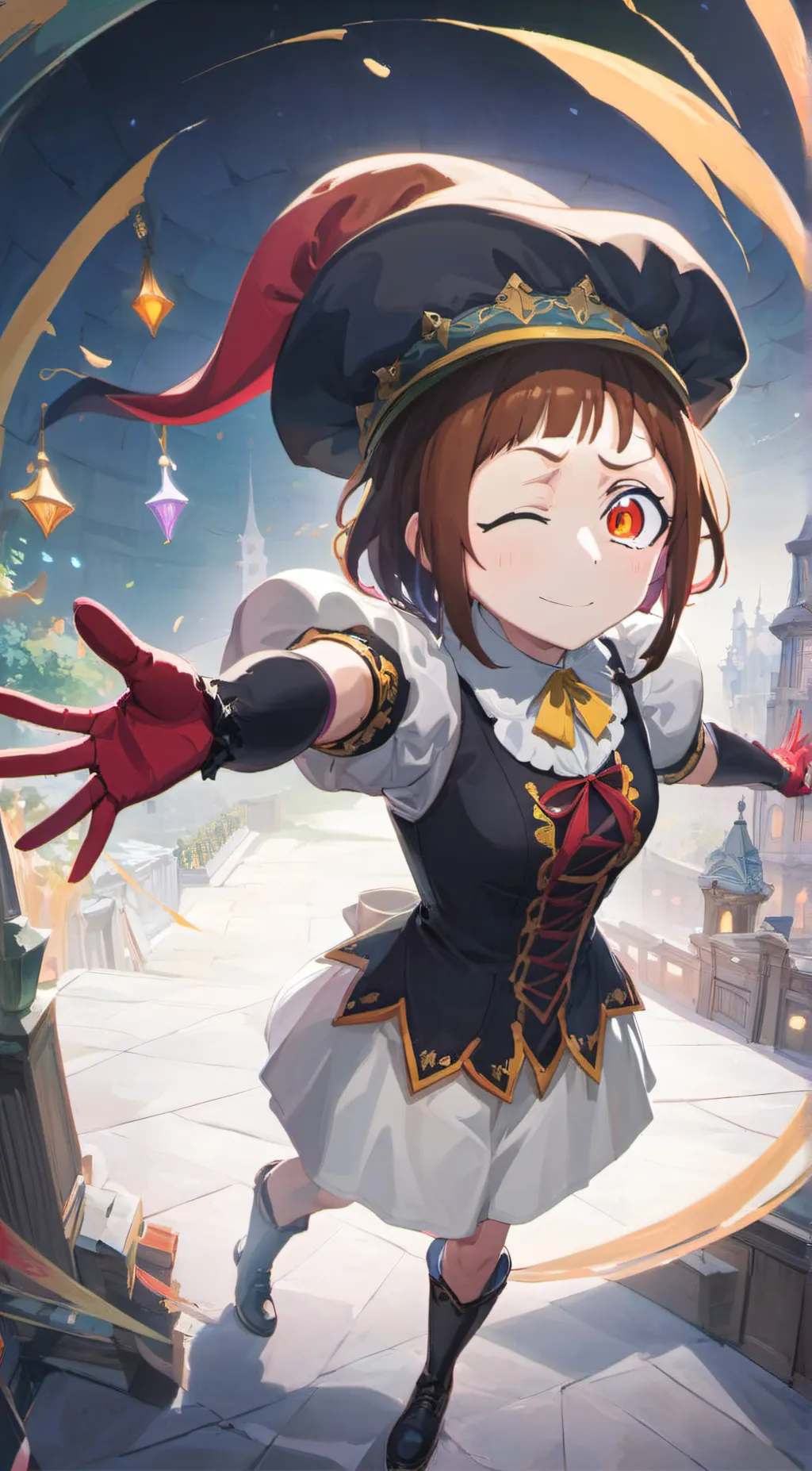 ai character: Pomni background