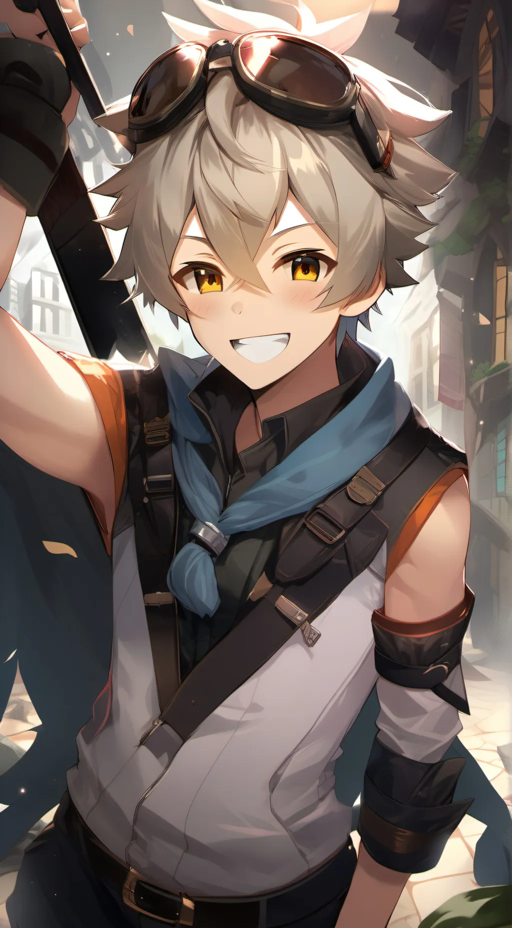 ai character: Bennett background