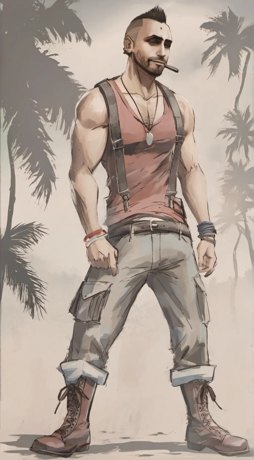 ai character: vaas montenegro  background