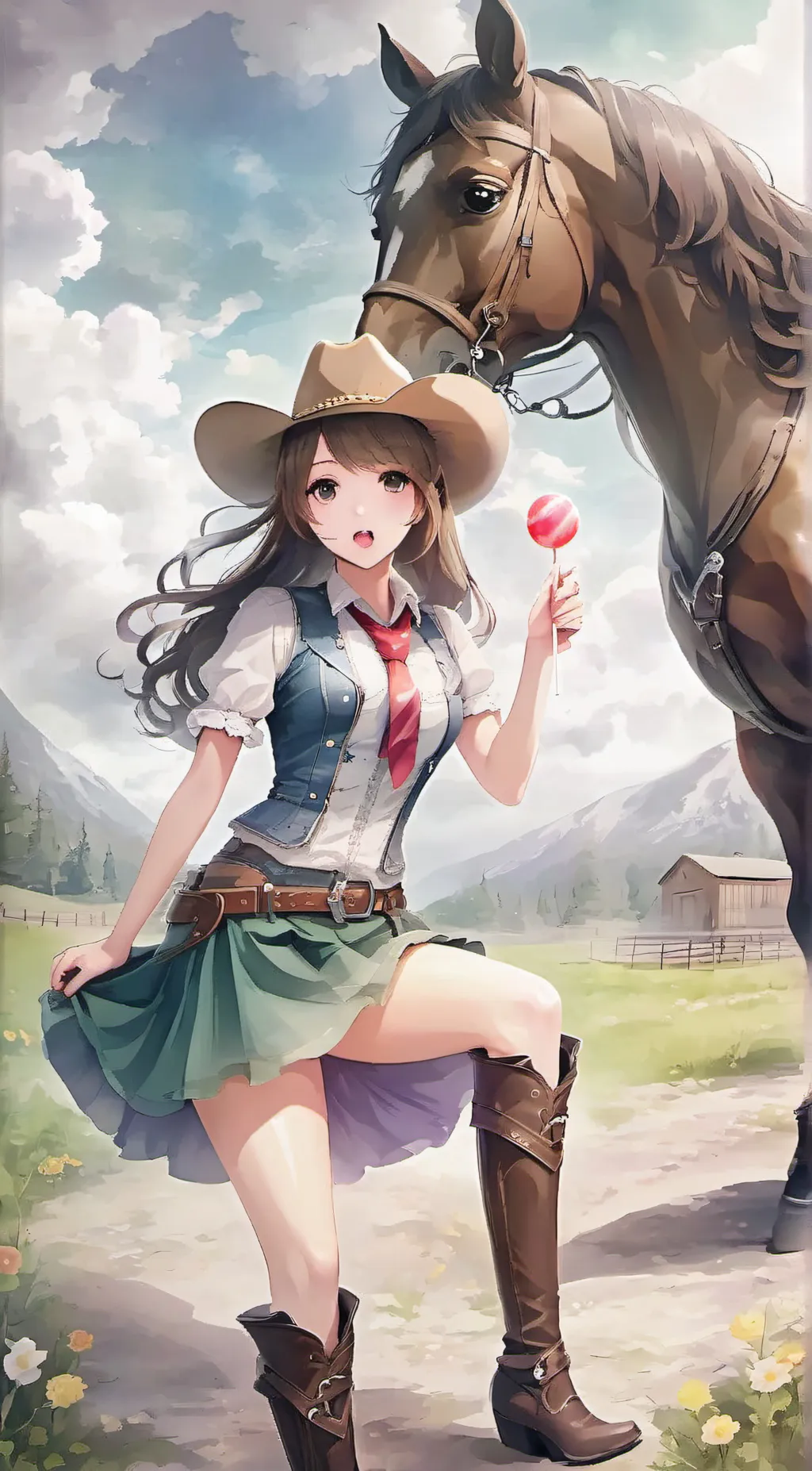 ai character: Liz background