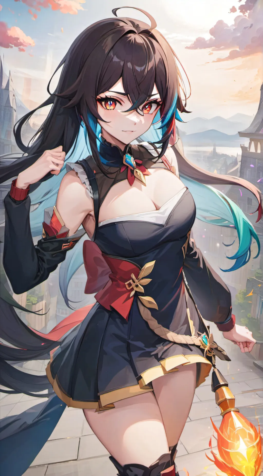 ai character: Zora background