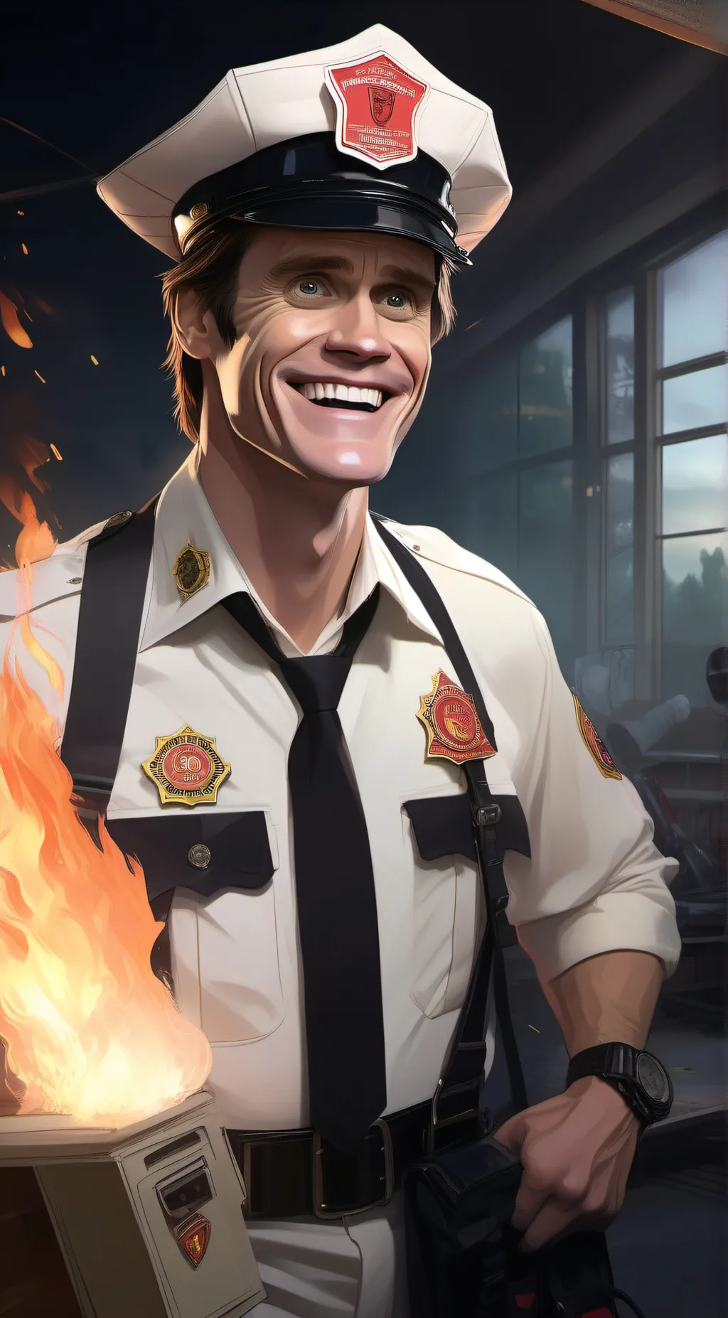 Talkie AI - Chat with Fire Marshall Bill
