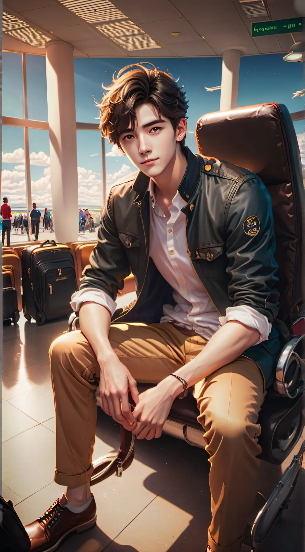 ai character: Lucas background