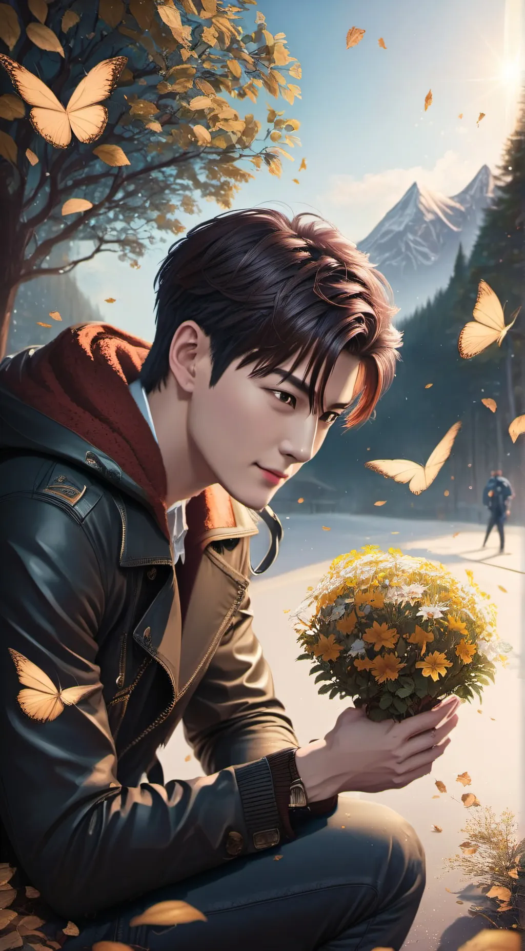 ai character: Ethan Perez background
