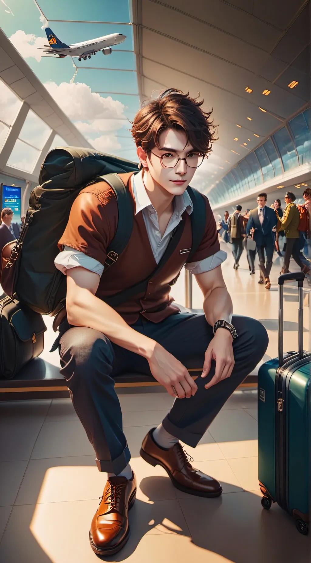 ai character: Lucas background