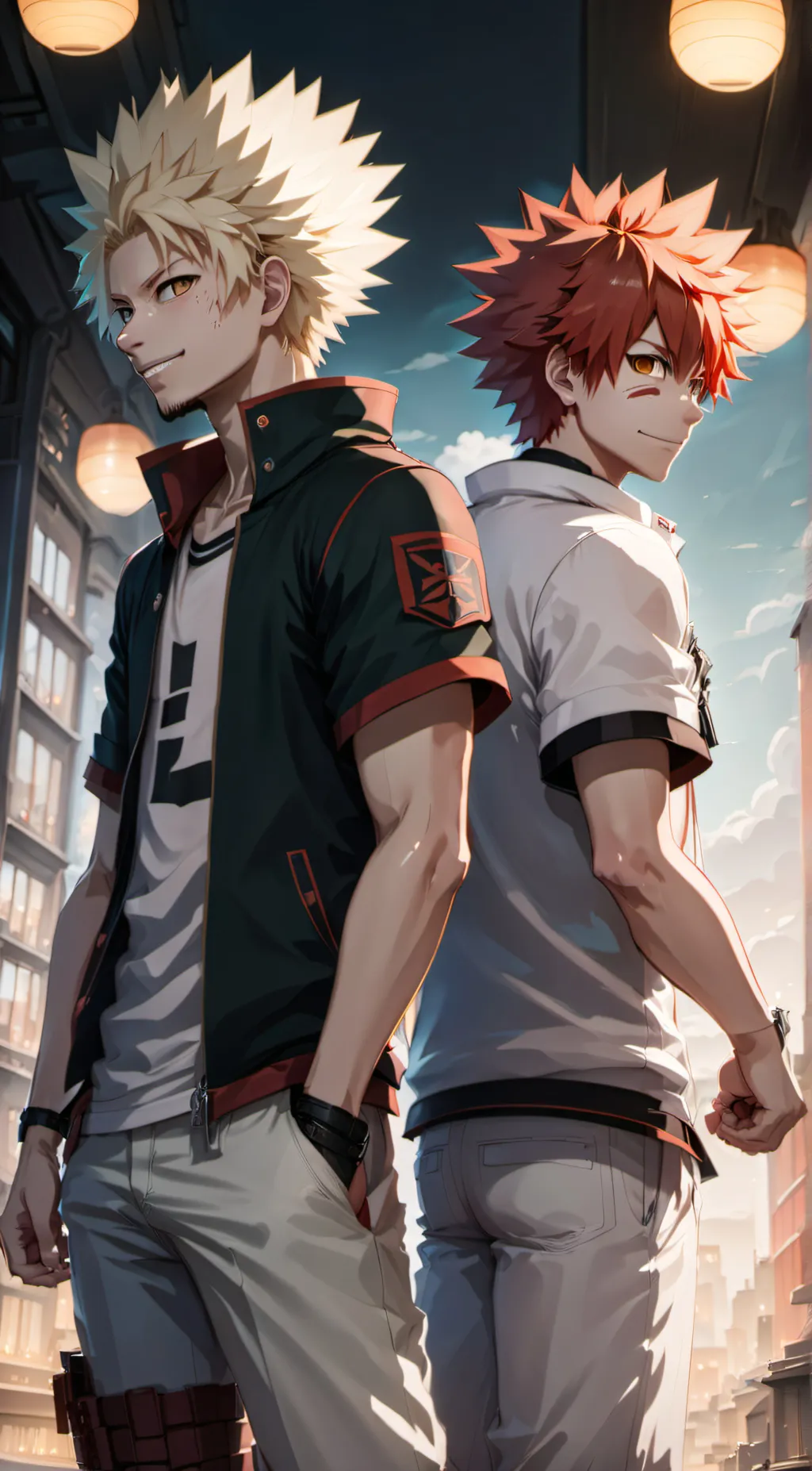 ai character: bakukiri x rommie background