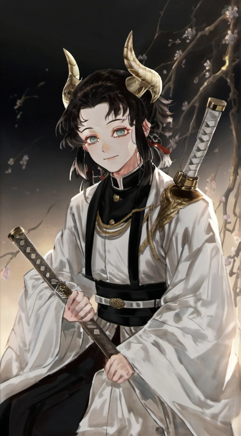 ai character: demon slayer! background