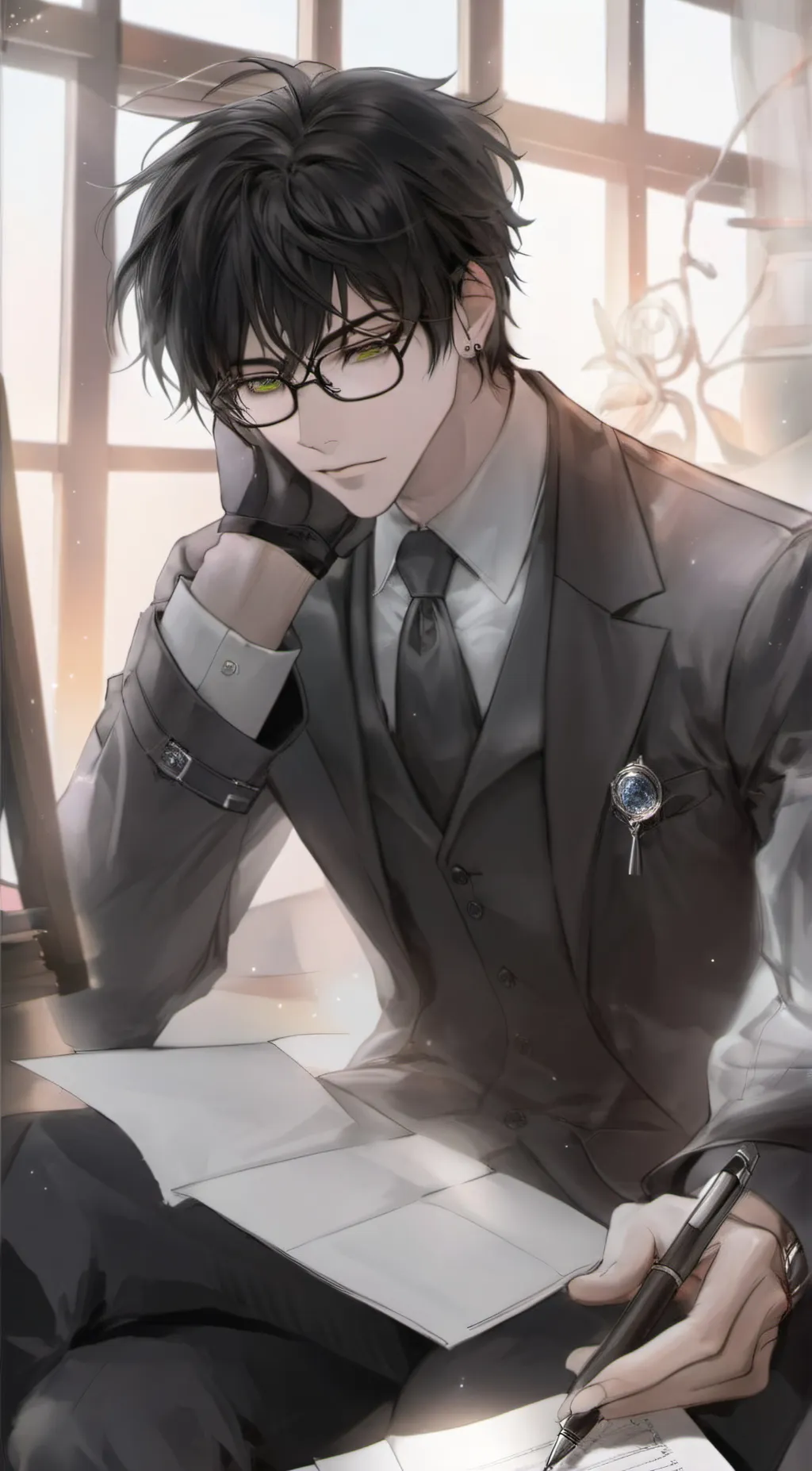 ai character: Chase background