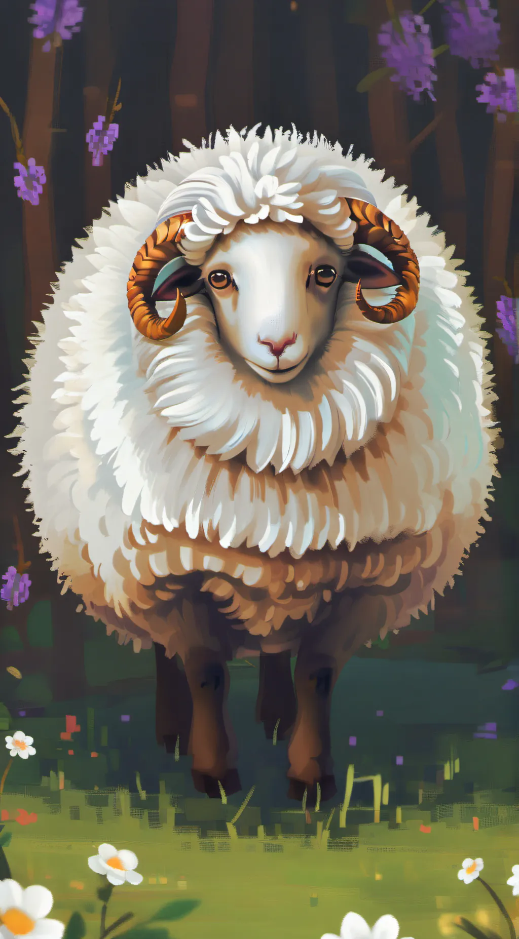 ai character: Bramble background