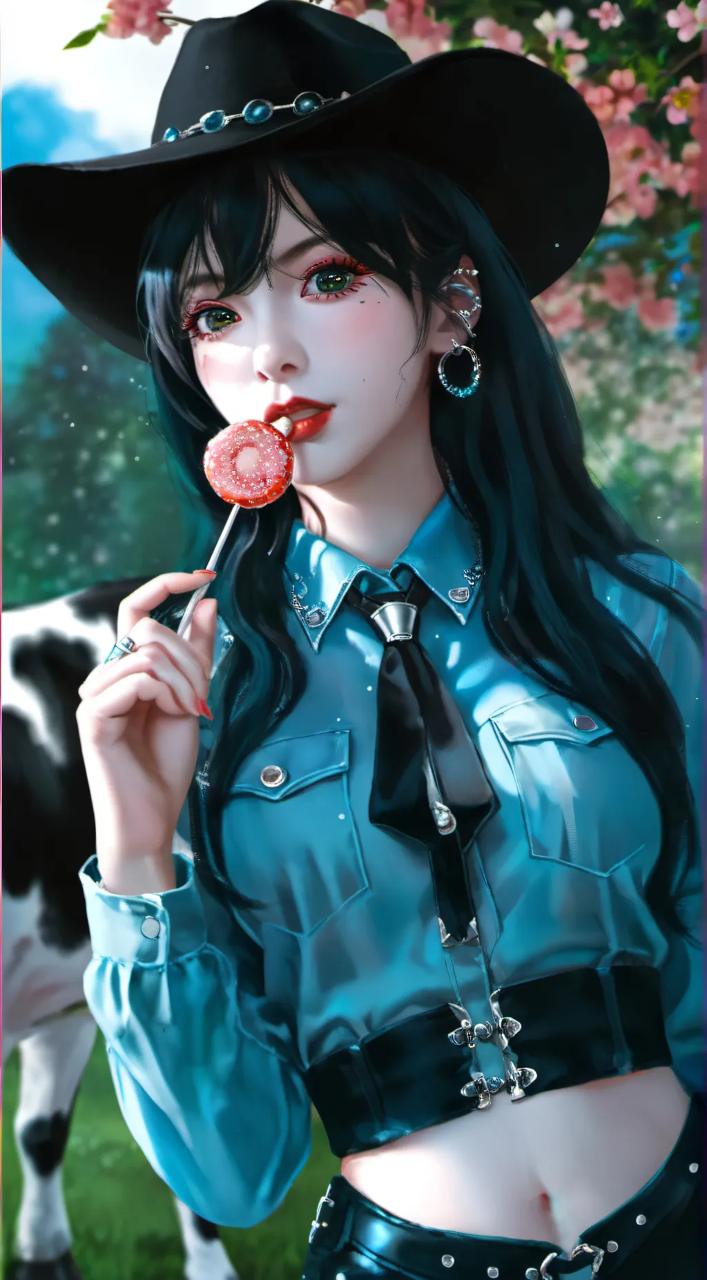ai character: Lizzy background