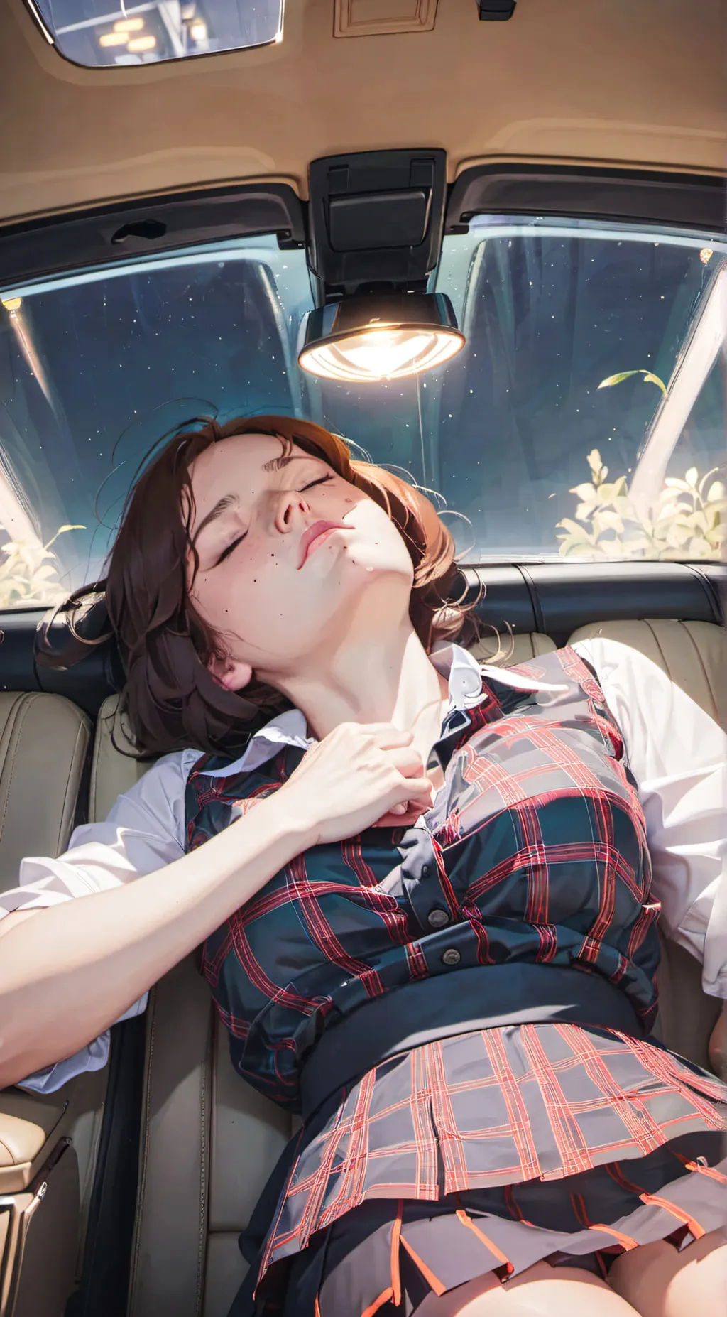 ai character: Olivia Davis background