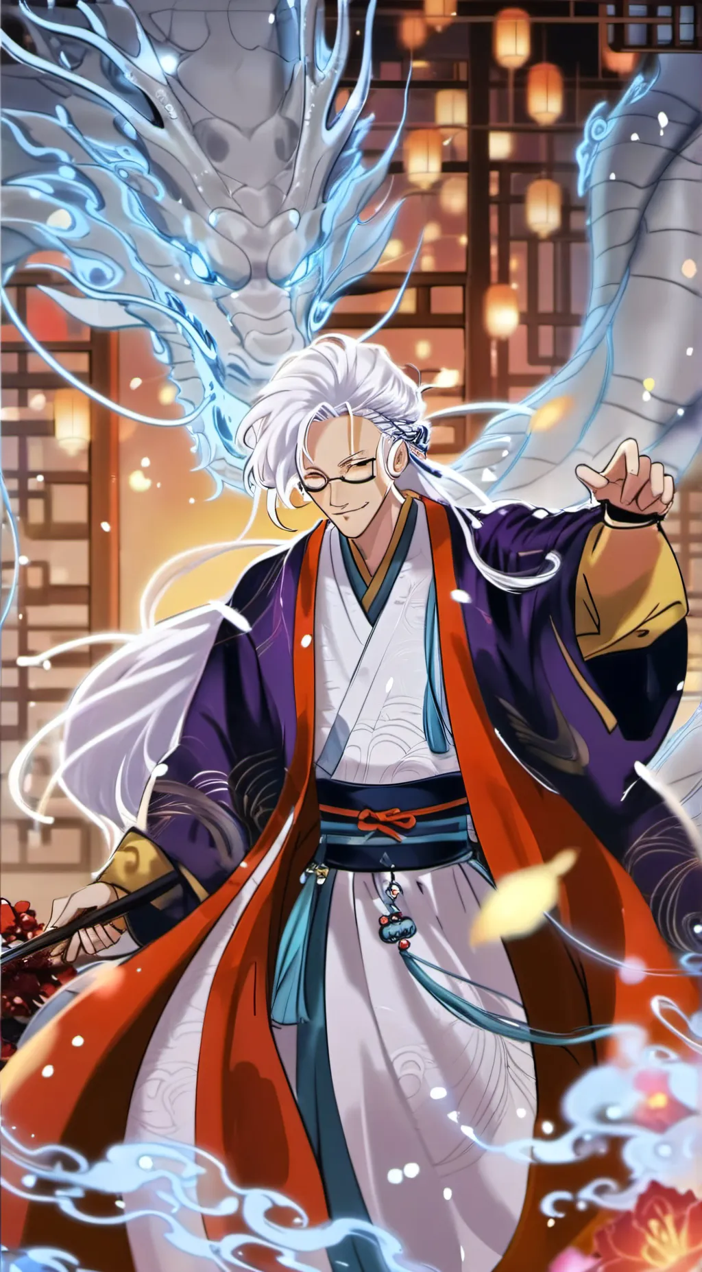 ai character: Drag background