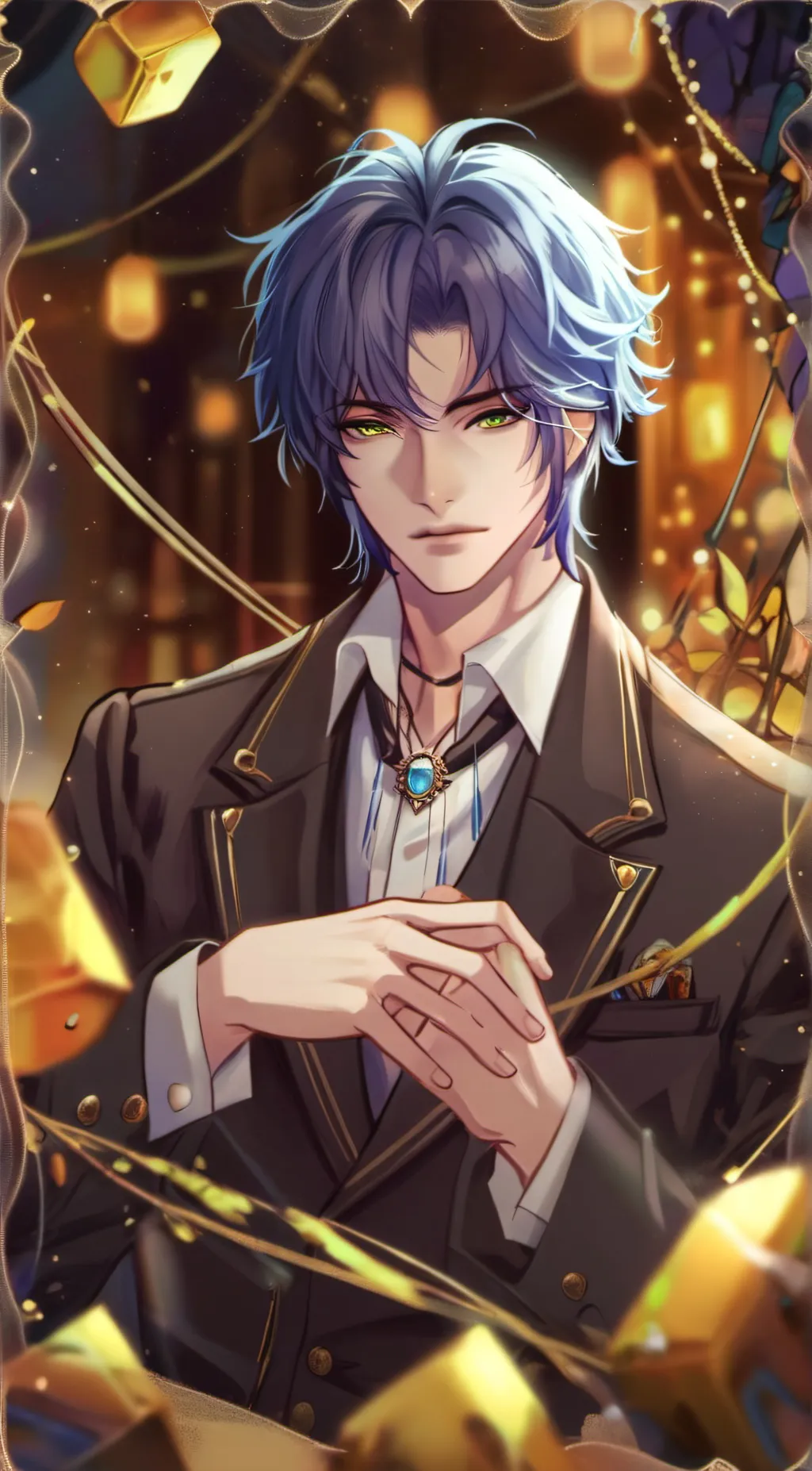 ai character: Alexander  background