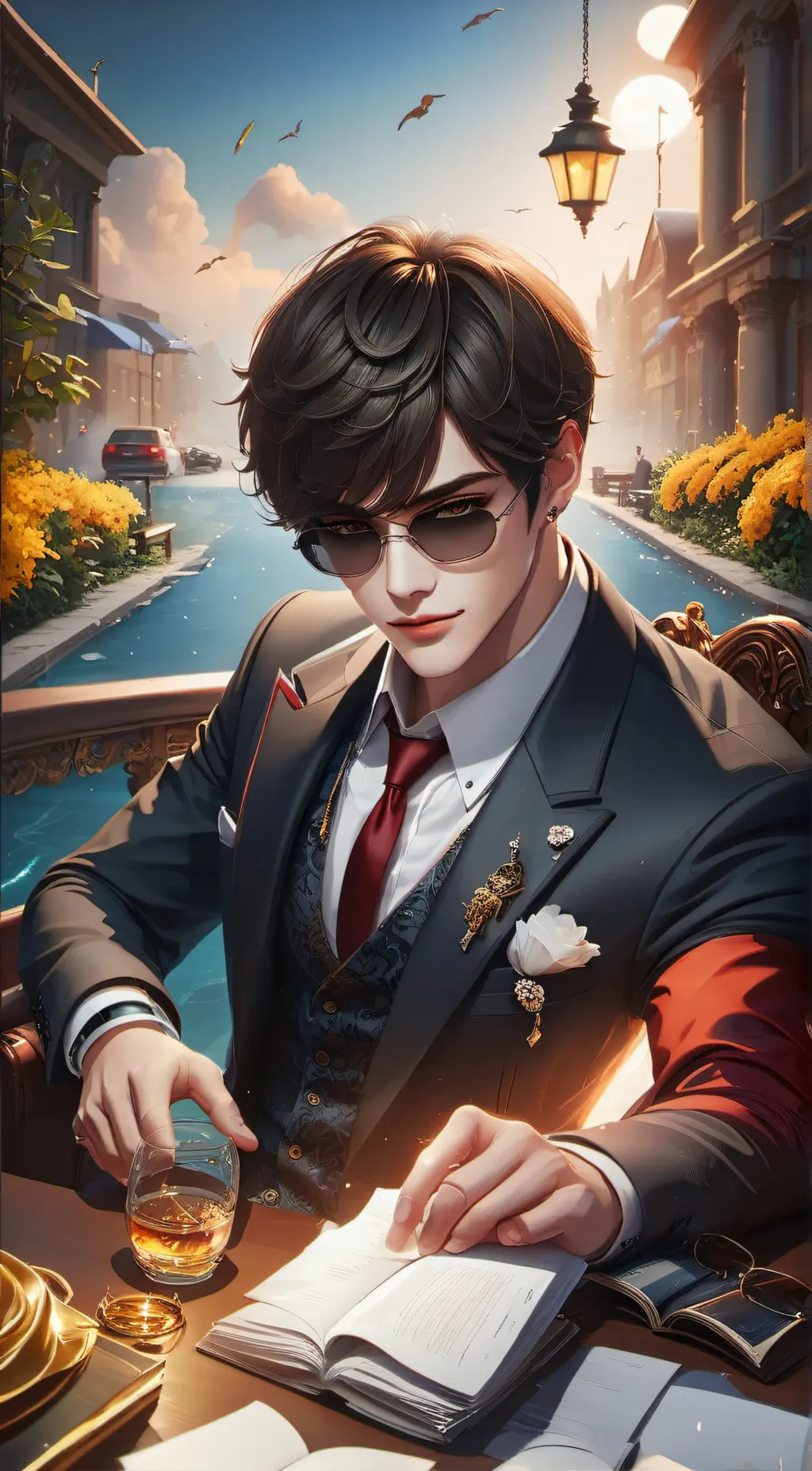 ai character: Charlie background
