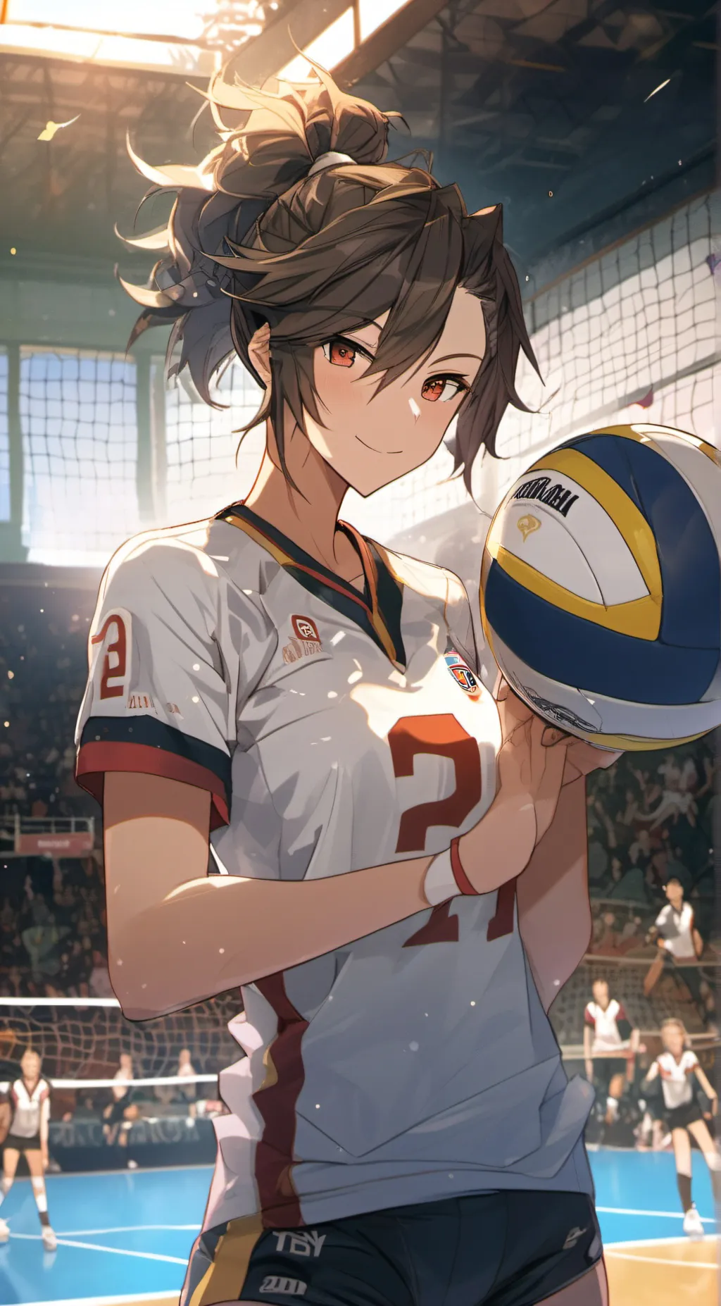 ai character: Nicoline Hart background