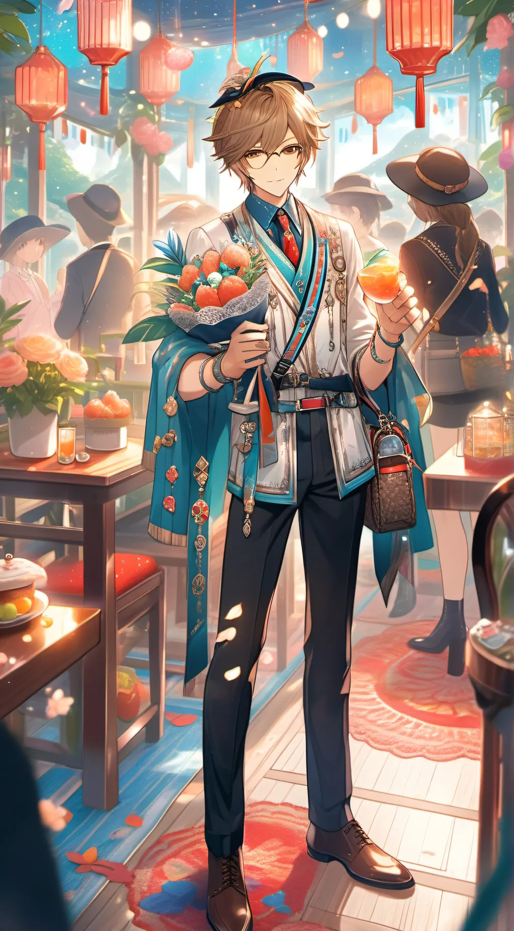 ai character: Taro background