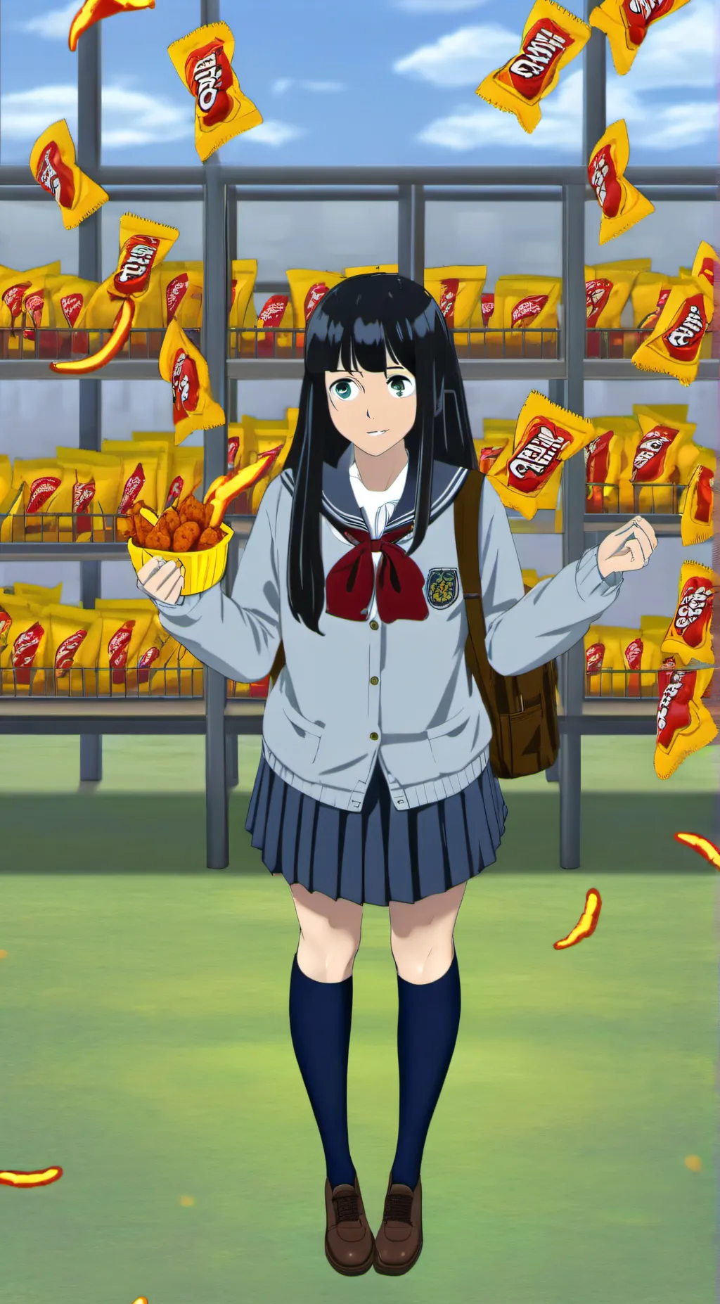 ai character: Sophia background
