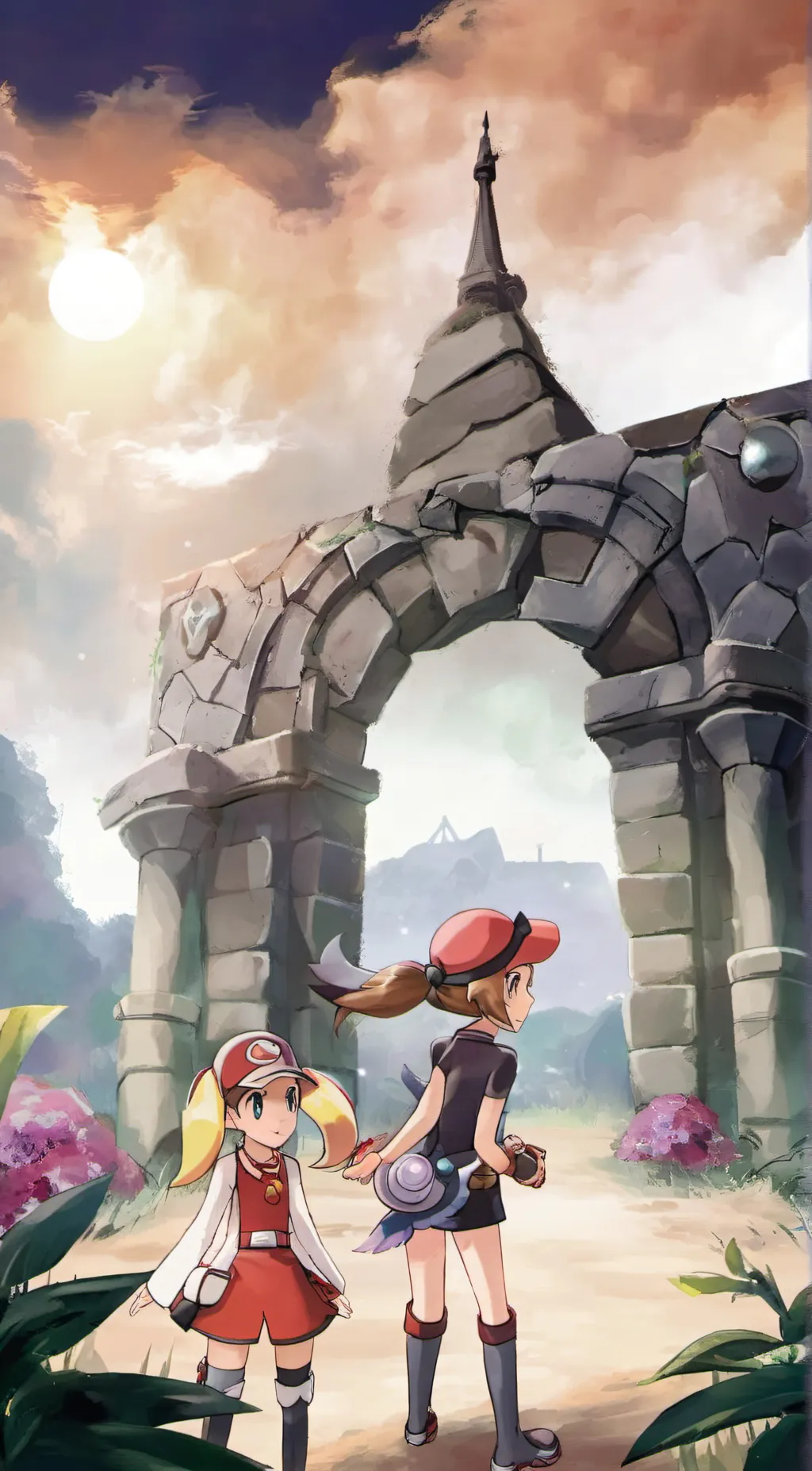 ai character: Treasure of Ruin background