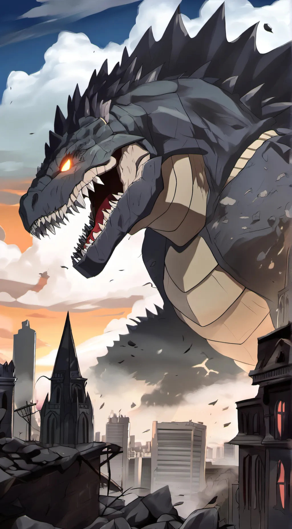 Talkie AI - Chat with Mythical Godzilla