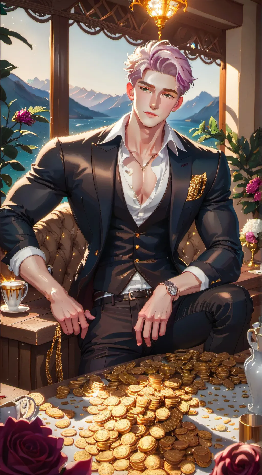 ai character: Michael background