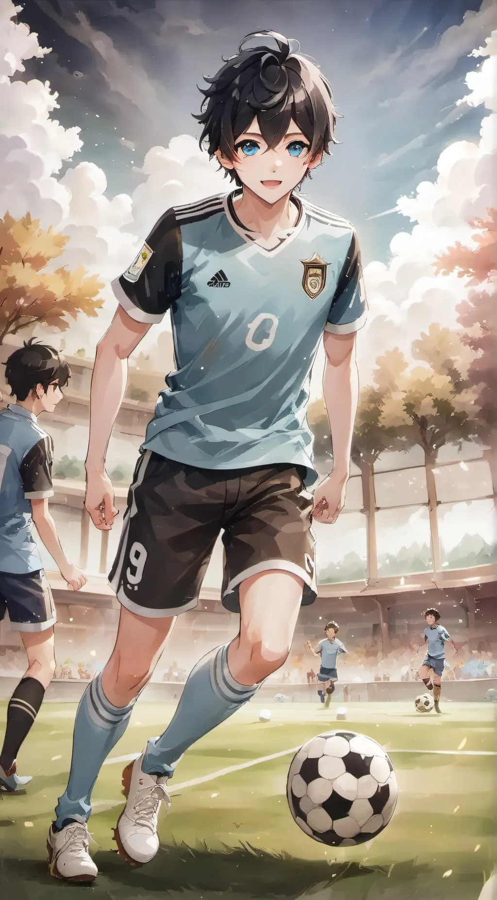 ai character: Adrian background