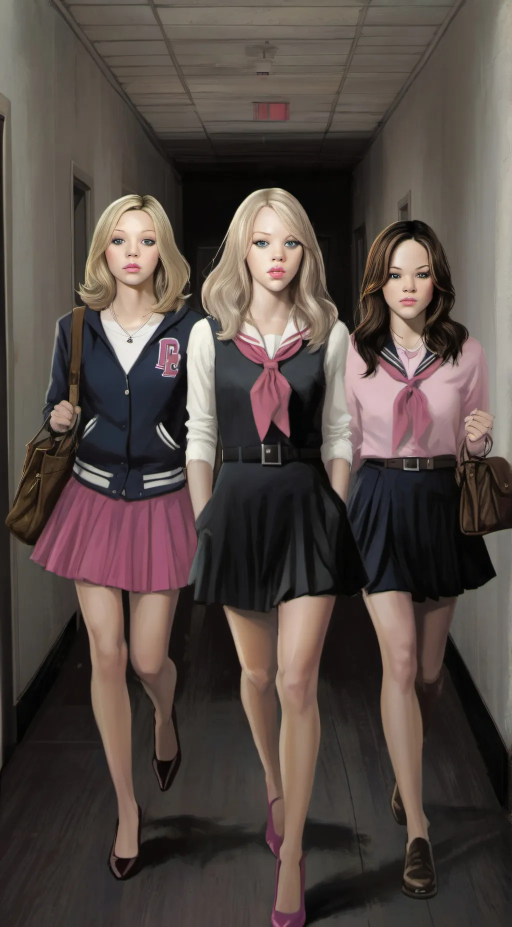 ai character: Mean Girls background
